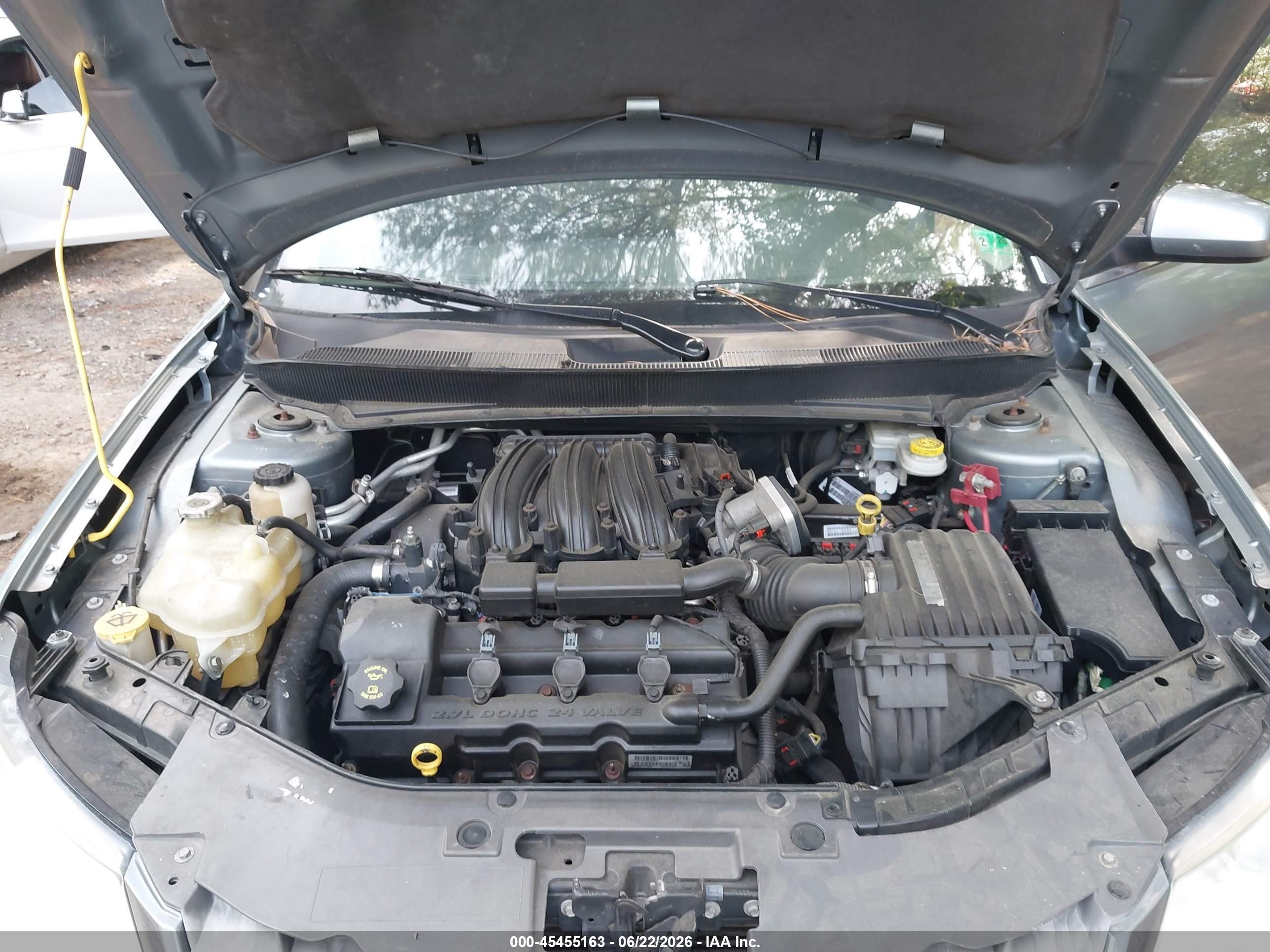 2010 Chrysler Sebring Touring Серый vin: 1C3BC5ED1AN137885