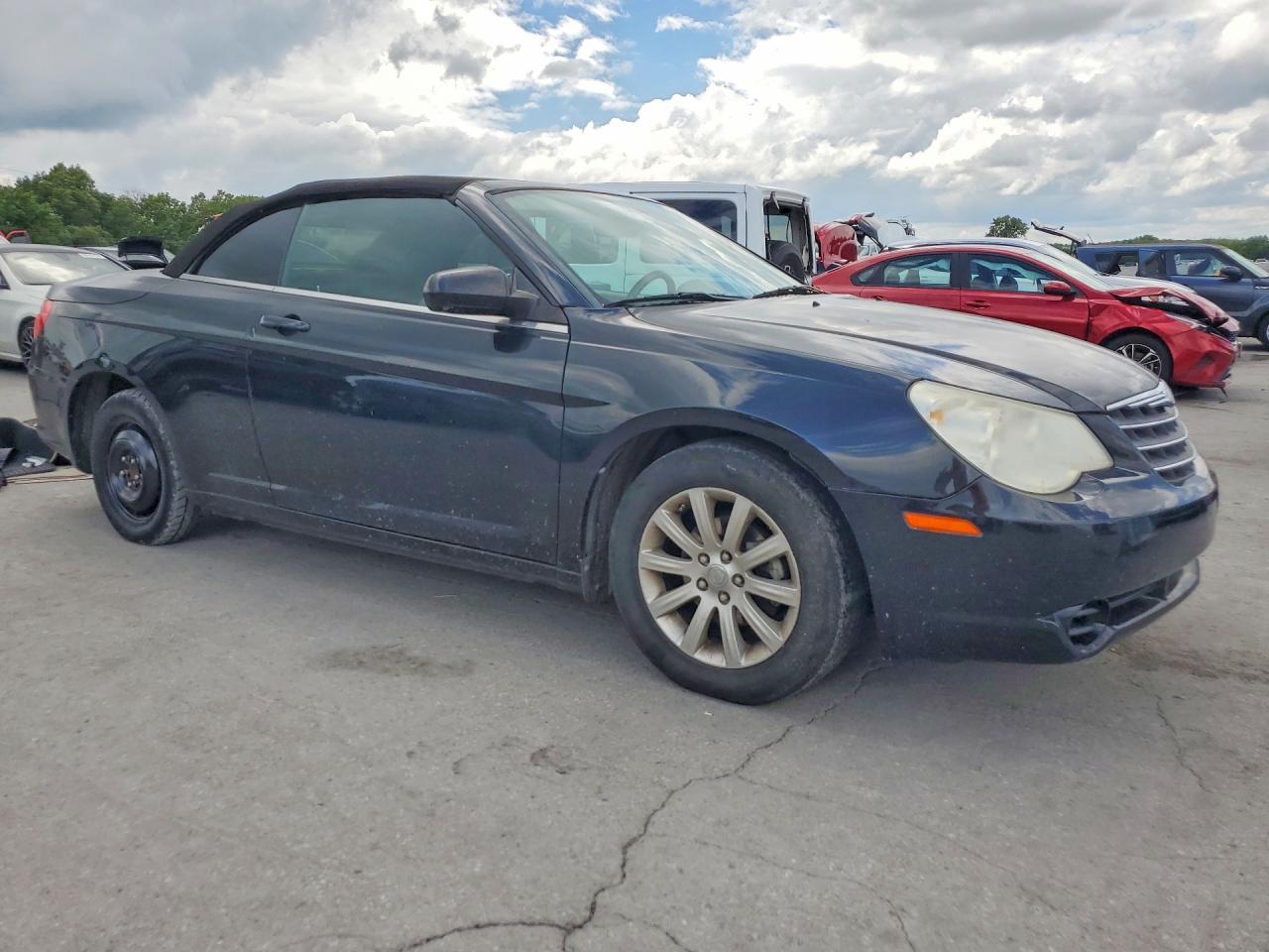 2010 Chrysler Sebring Touring Black vin: 1C3BC5ED2AN222363