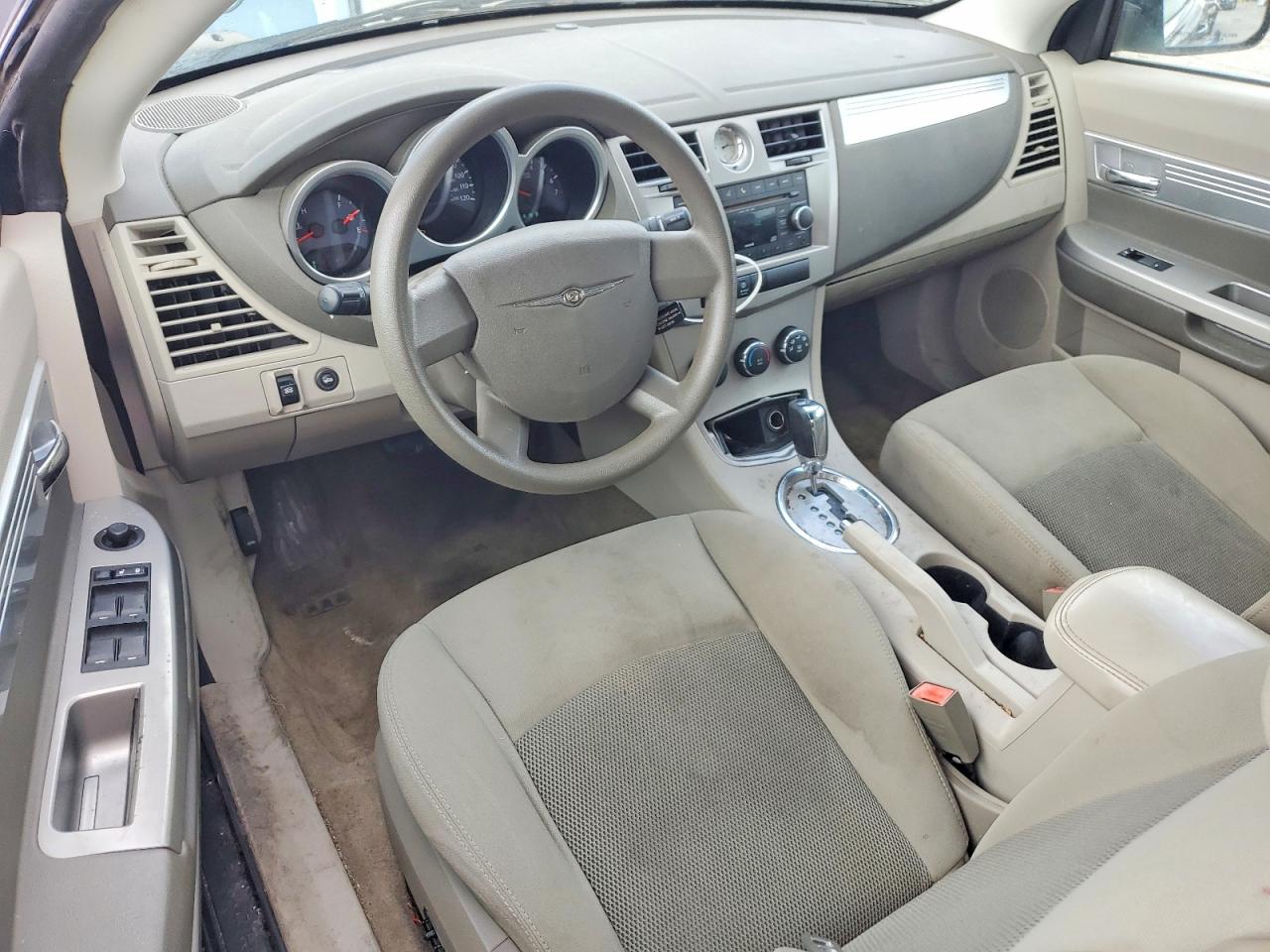2010 Chrysler Sebring Touring Black vin: 1C3BC5ED2AN222363