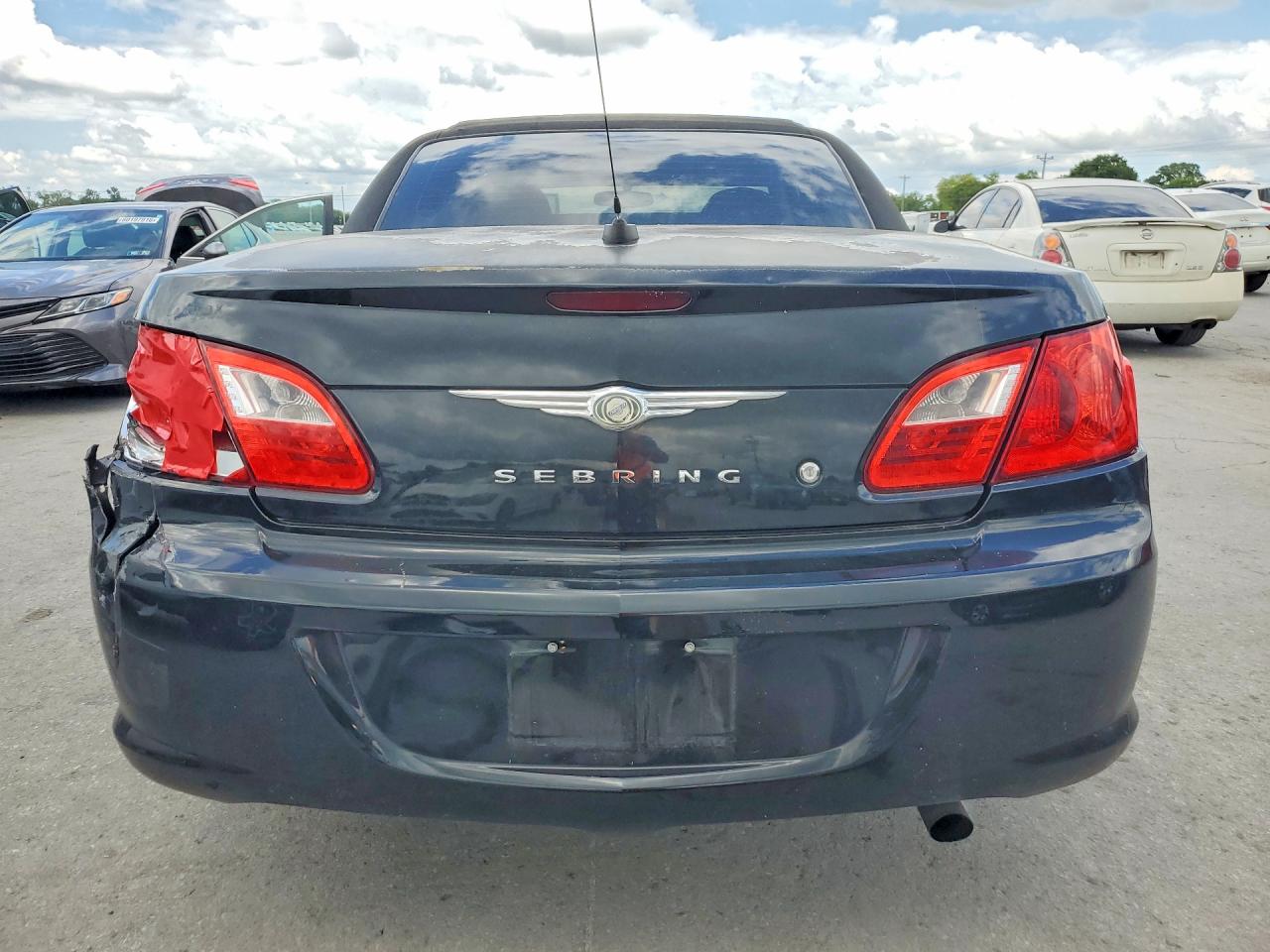 2010 Chrysler Sebring Touring Black vin: 1C3BC5ED2AN222363