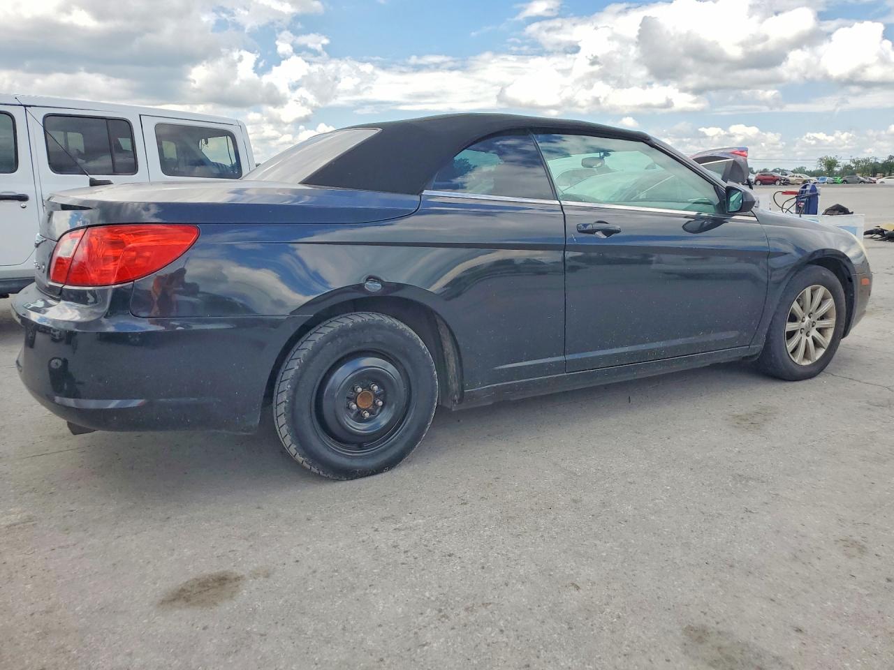2010 Chrysler Sebring Touring Black vin: 1C3BC5ED2AN222363