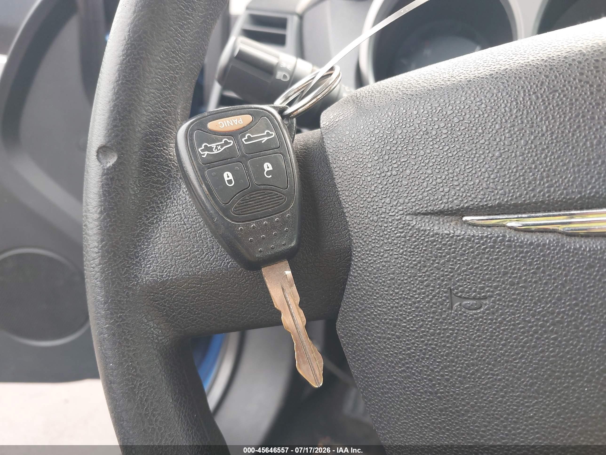 2010 Chrysler Sebring Touring Blue vin: 1C3BC5ED3AN116178