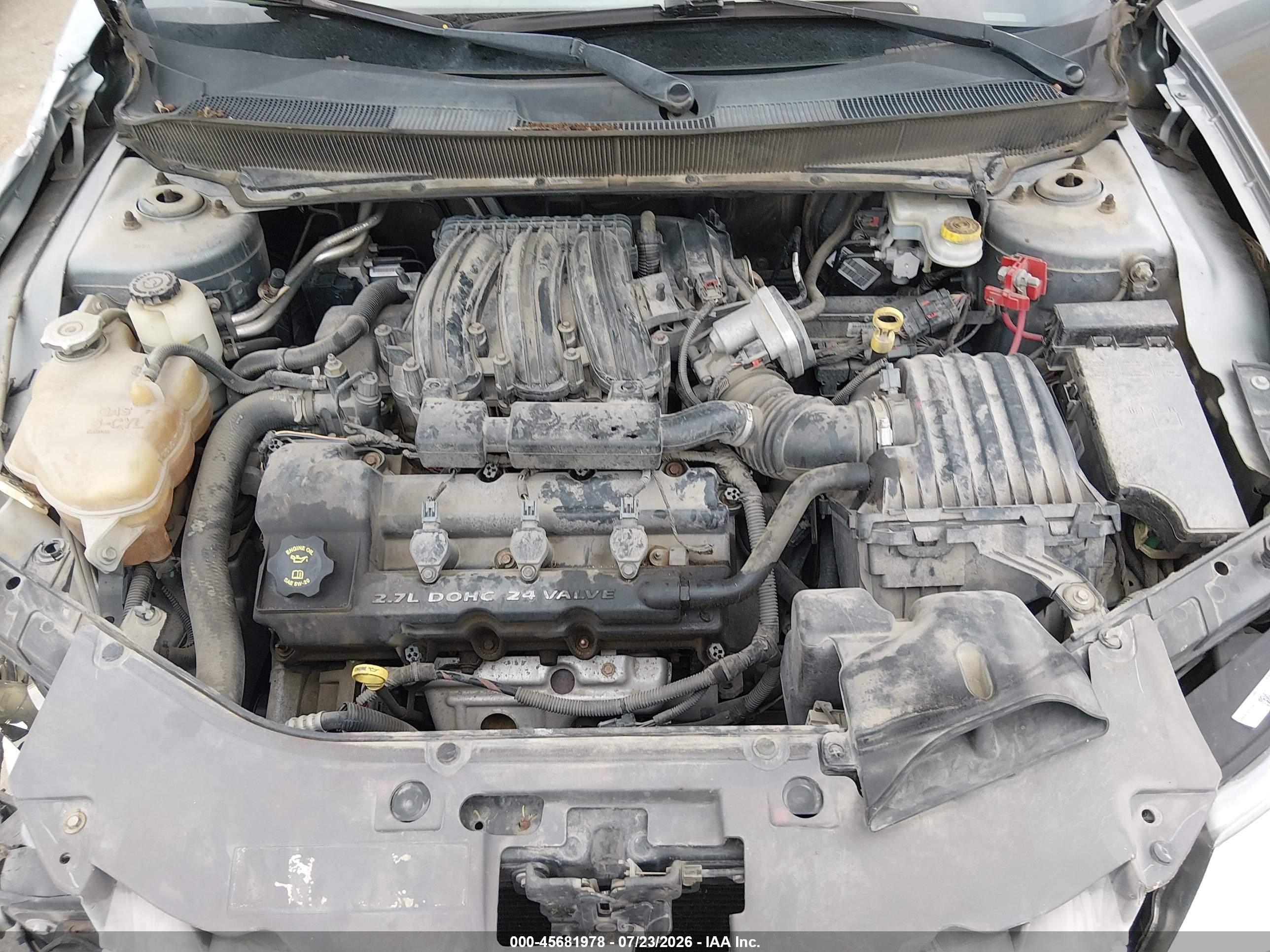 2010 Chrysler Sebring Touring Gray vin: 1C3BC5ED3AN116357