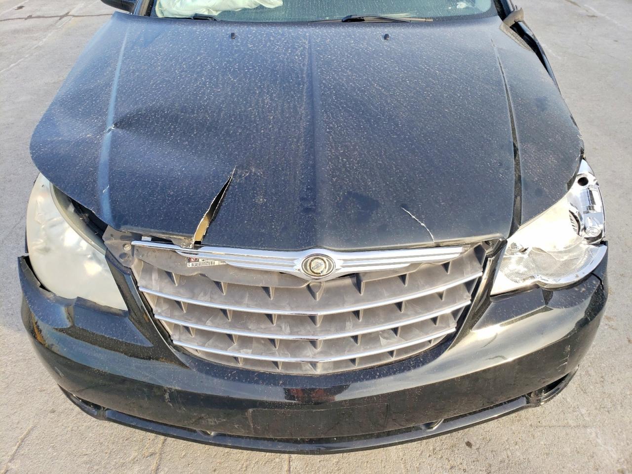 2010 Chrysler Sebring Touring Black vin: 1C3BC5ED8AN142873