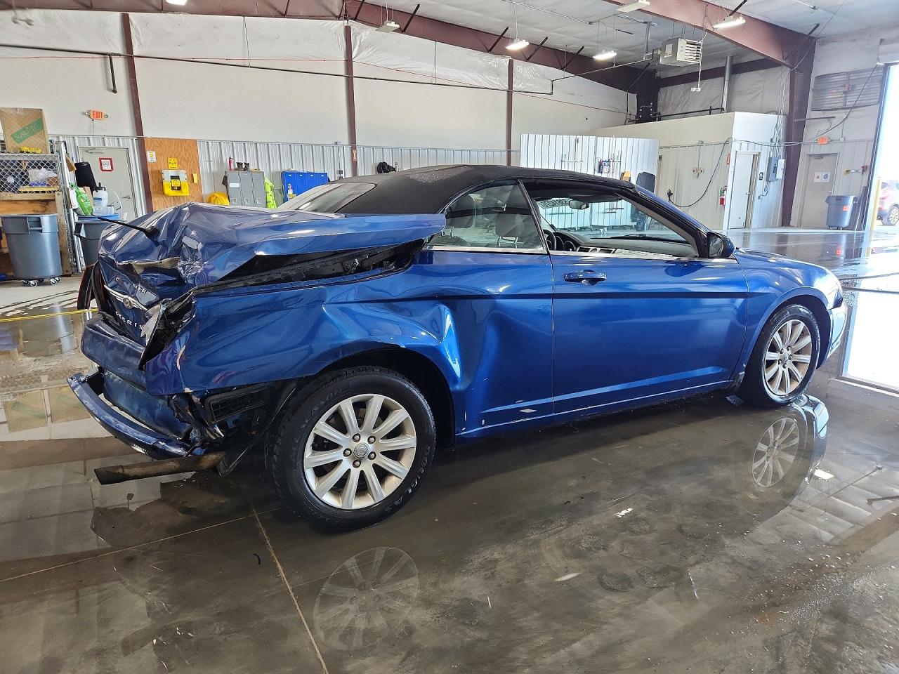 2010 Chrysler Sebring Touring Синий vin: 1C3BC5ED9AN172237
