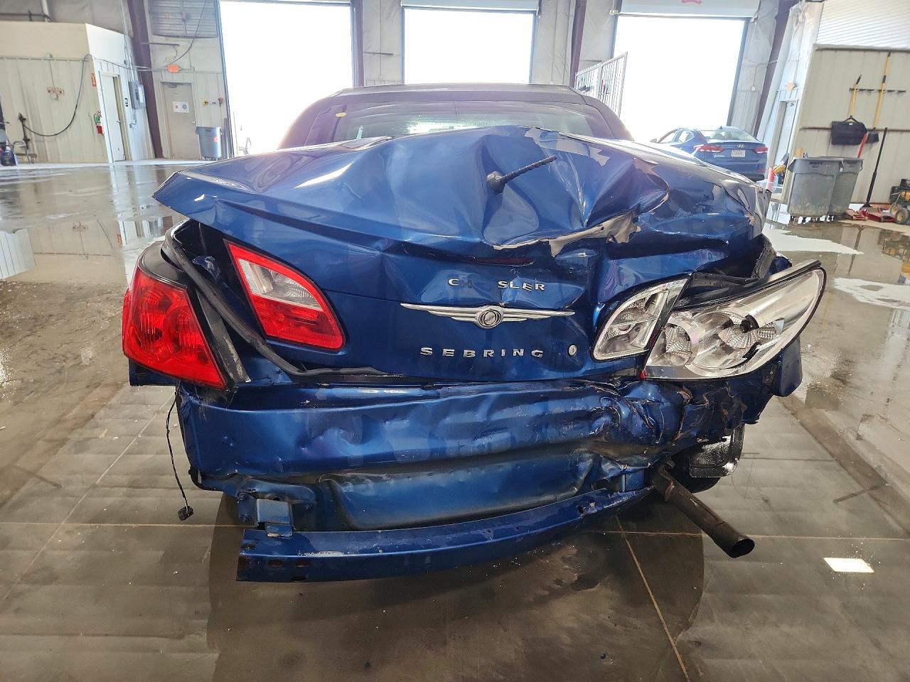 2010 Chrysler Sebring Touring Синий vin: 1C3BC5ED9AN172237