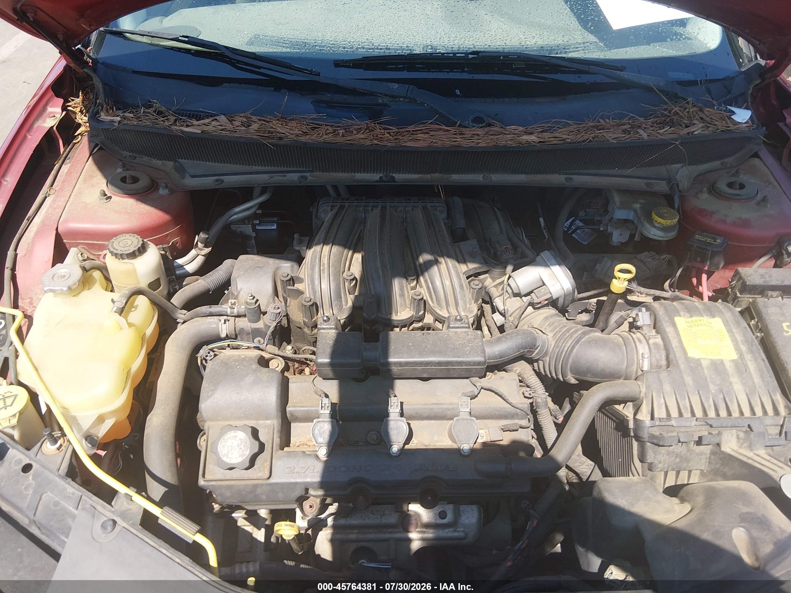 2010 Chrysler Sebring Touring Red vin: 1C3BC5ED9AN173291