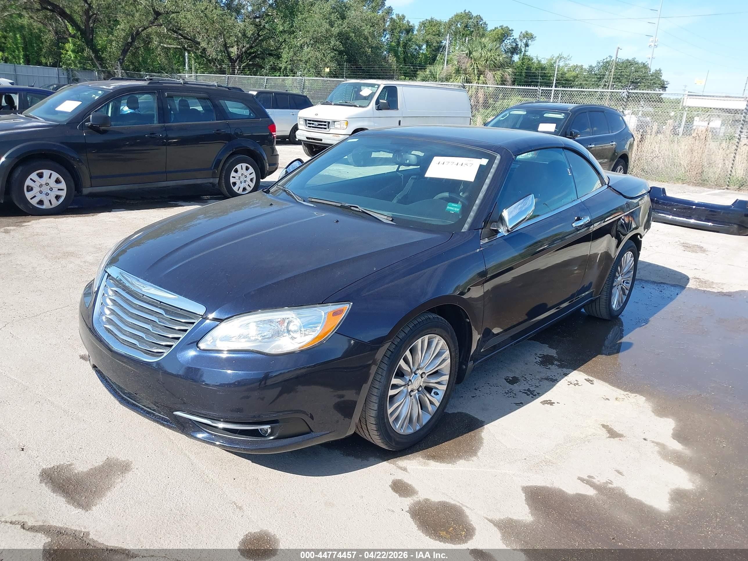 2011 Chrysler 200 Limited Black vin: 1C3BC7EG0BN539677