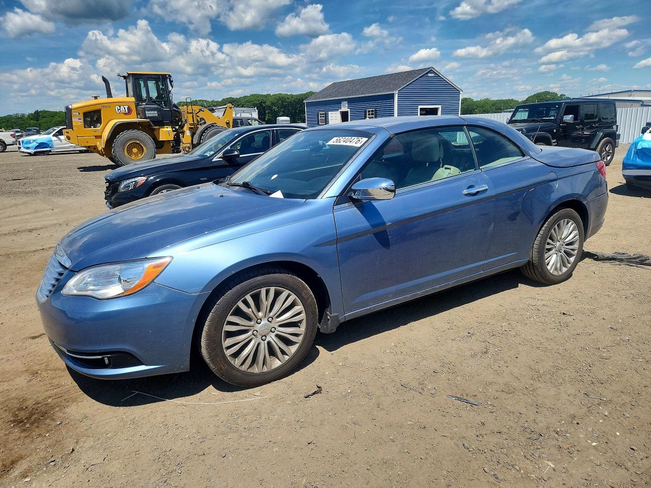 2011 Chrysler 200 Limited Blue vin: 1C3BC7EG2BN614315