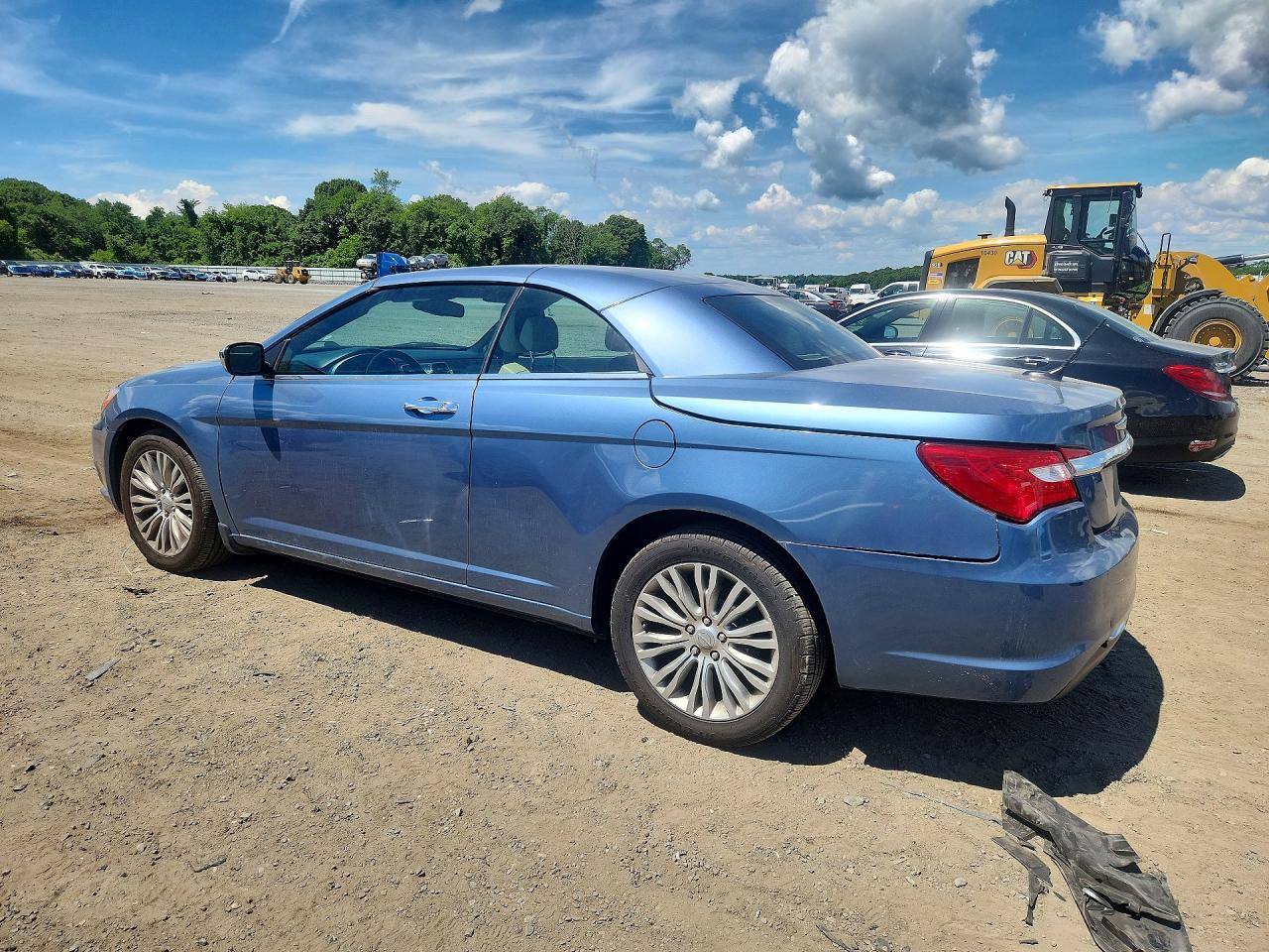 2011 Chrysler 200 Limited Blue vin: 1C3BC7EG2BN614315