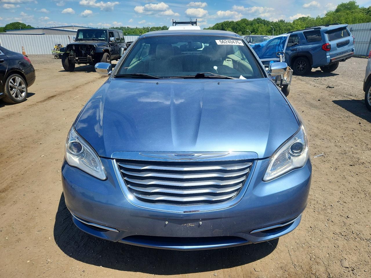 2011 Chrysler 200 Limited Blue vin: 1C3BC7EG2BN614315
