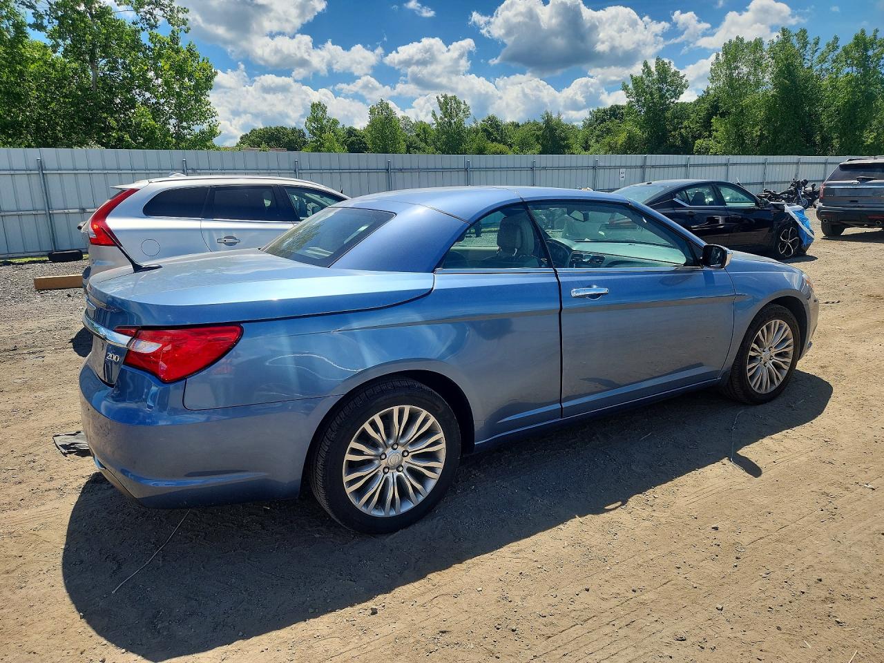 2011 Chrysler 200 Limited Blue vin: 1C3BC7EG2BN614315