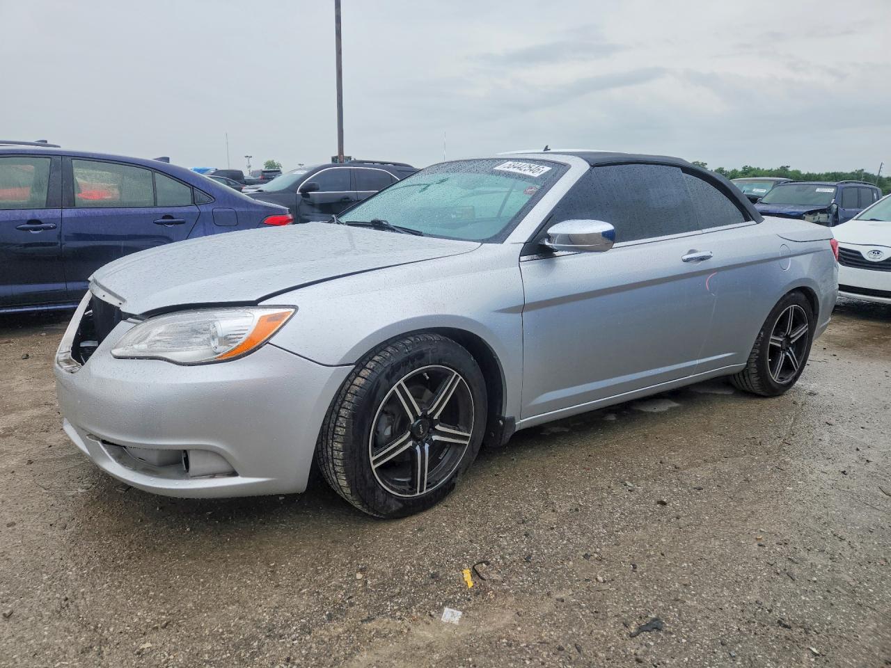 2011 Chrysler 200 Limited Silver vin: 1C3BC7EG6BN539702