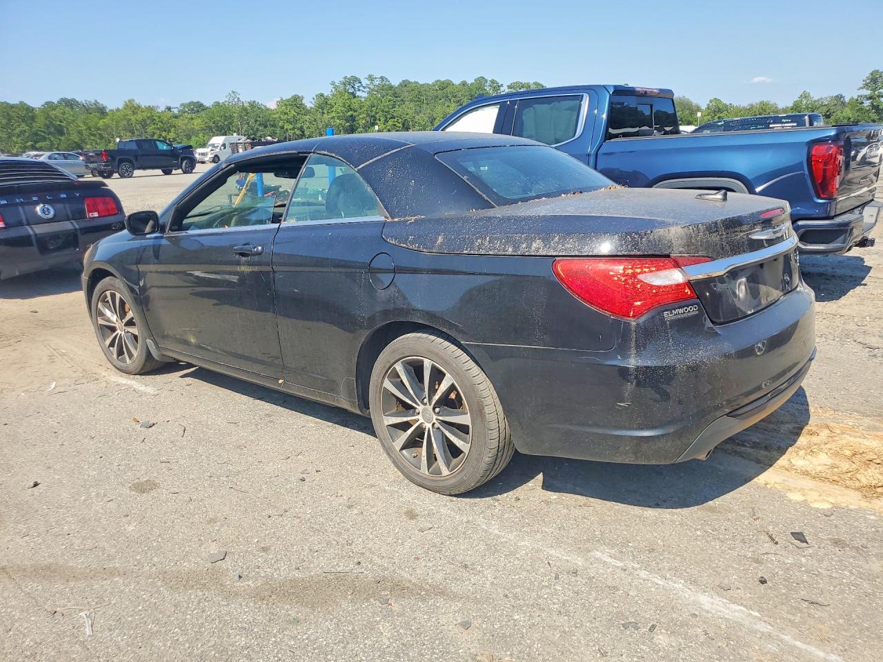 2011 Chrysler 200 S Black vin: 1C3BC8EG5BN600060