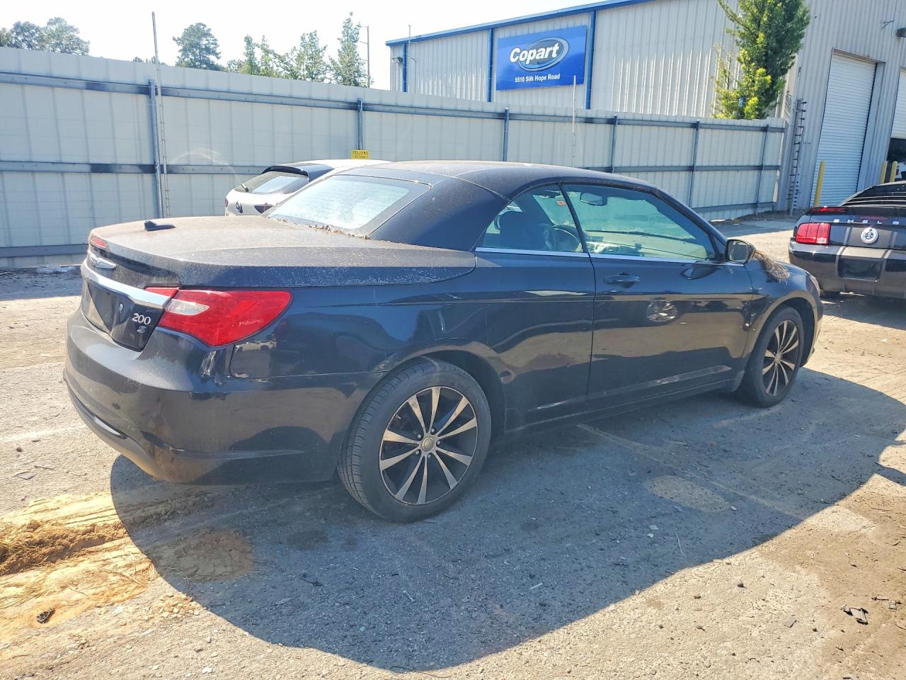 2011 Chrysler 200 S Black vin: 1C3BC8EG5BN600060