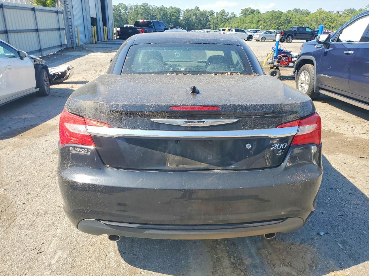 2011 Chrysler 200 S Black vin: 1C3BC8EG5BN600060