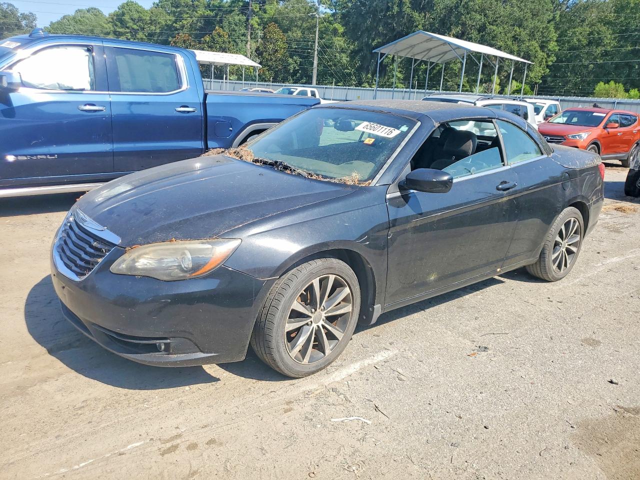 2011 Chrysler 200 S Black vin: 1C3BC8EG5BN600060