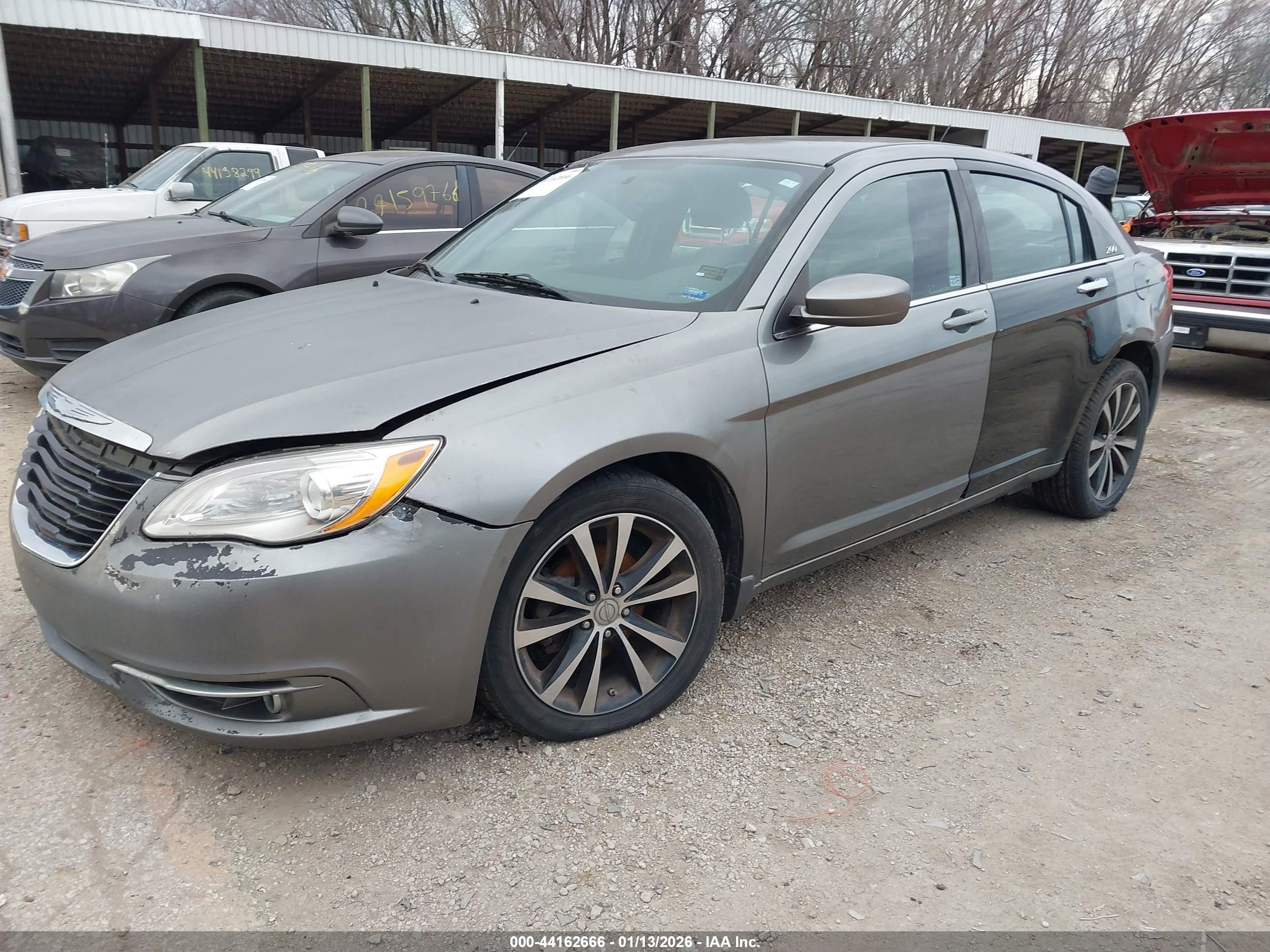 2011 Chrysler 200 S Gray vin: 1C3BC8FG1BN611846