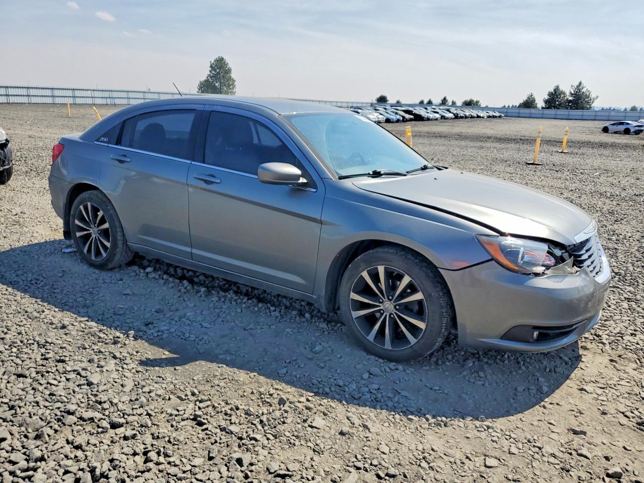 2011 Chrysler 200 S Серый vin: 1C3BC8FG8BN596956