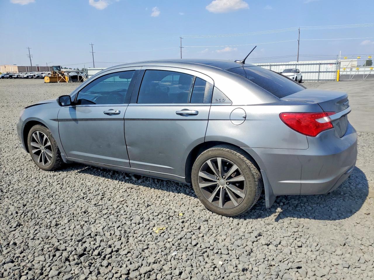 2011 Chrysler 200 S Серый vin: 1C3BC8FG8BN596956