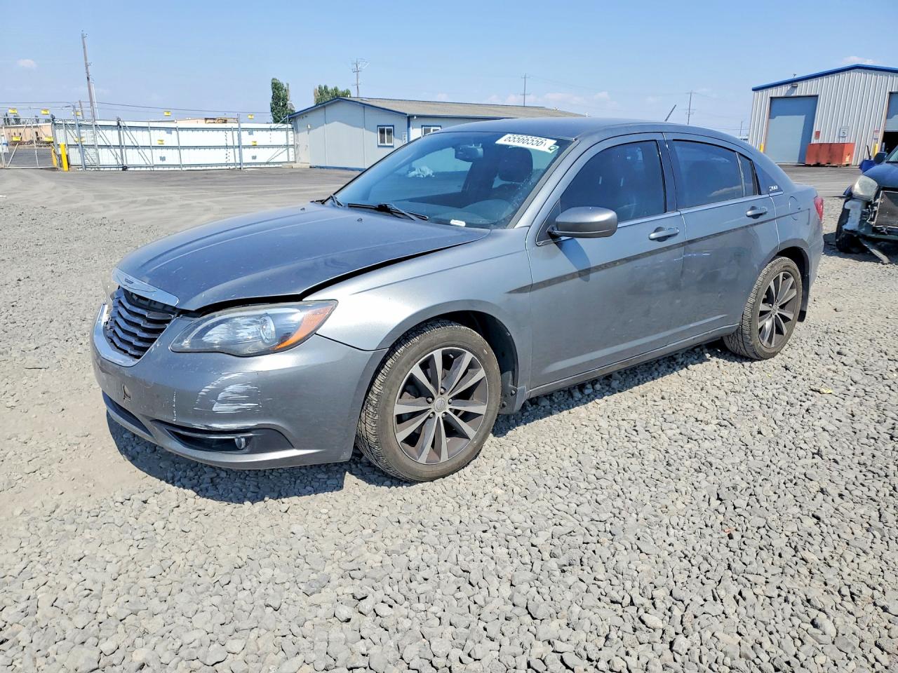 2011 Chrysler 200 S Gray vin: 1C3BC8FG8BN596956