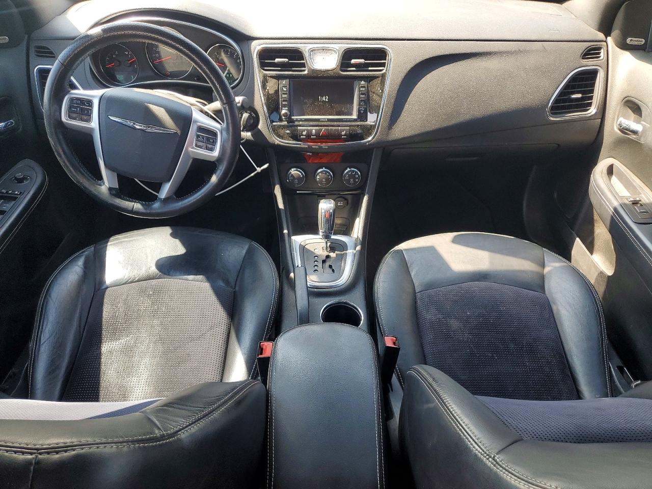 2011 Chrysler 200 S Серый vin: 1C3BC8FG8BN596956