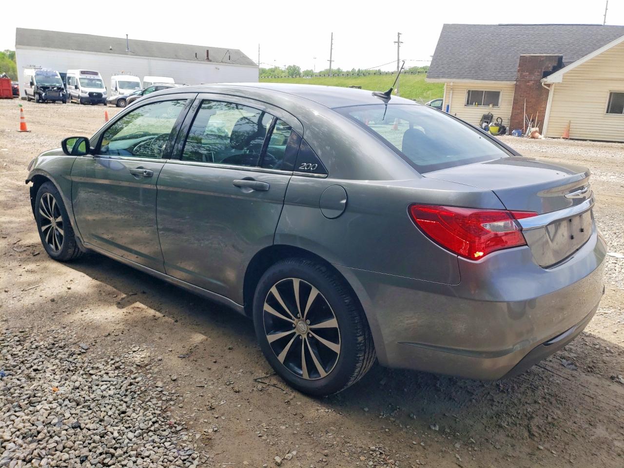 2011 Chrysler 200 S Gray vin: 1C3BC8FGXBN577471