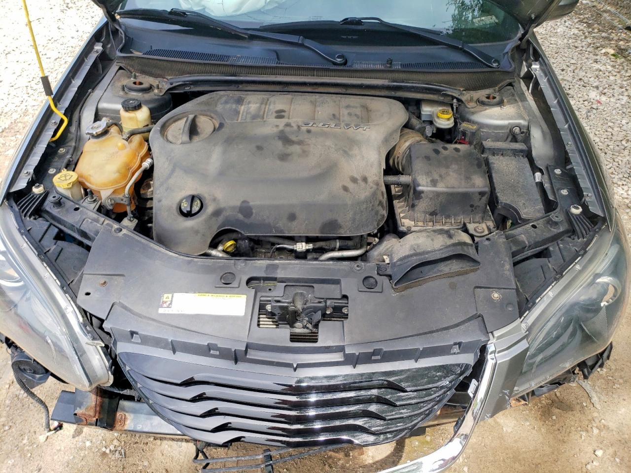 2011 Chrysler 200 S Gray vin: 1C3BC8FGXBN577471