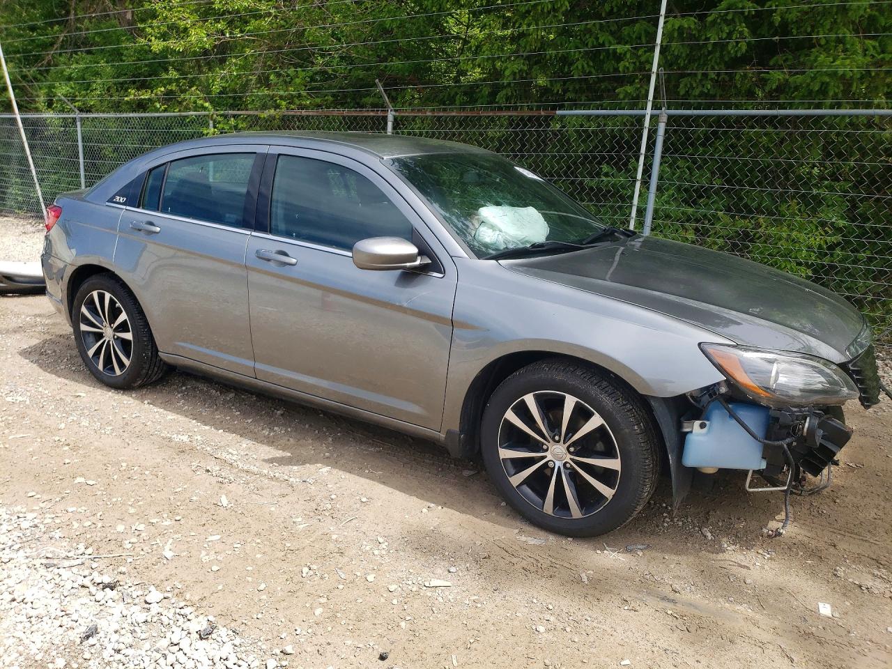 2011 Chrysler 200 S Gray vin: 1C3BC8FGXBN577471