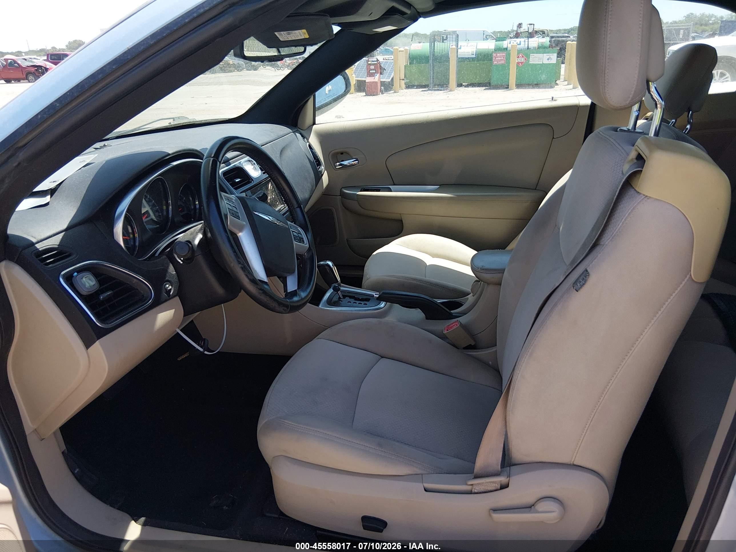 2012 Chrysler 200 Touring Blue vin: 1C3BCBEB0CN283338