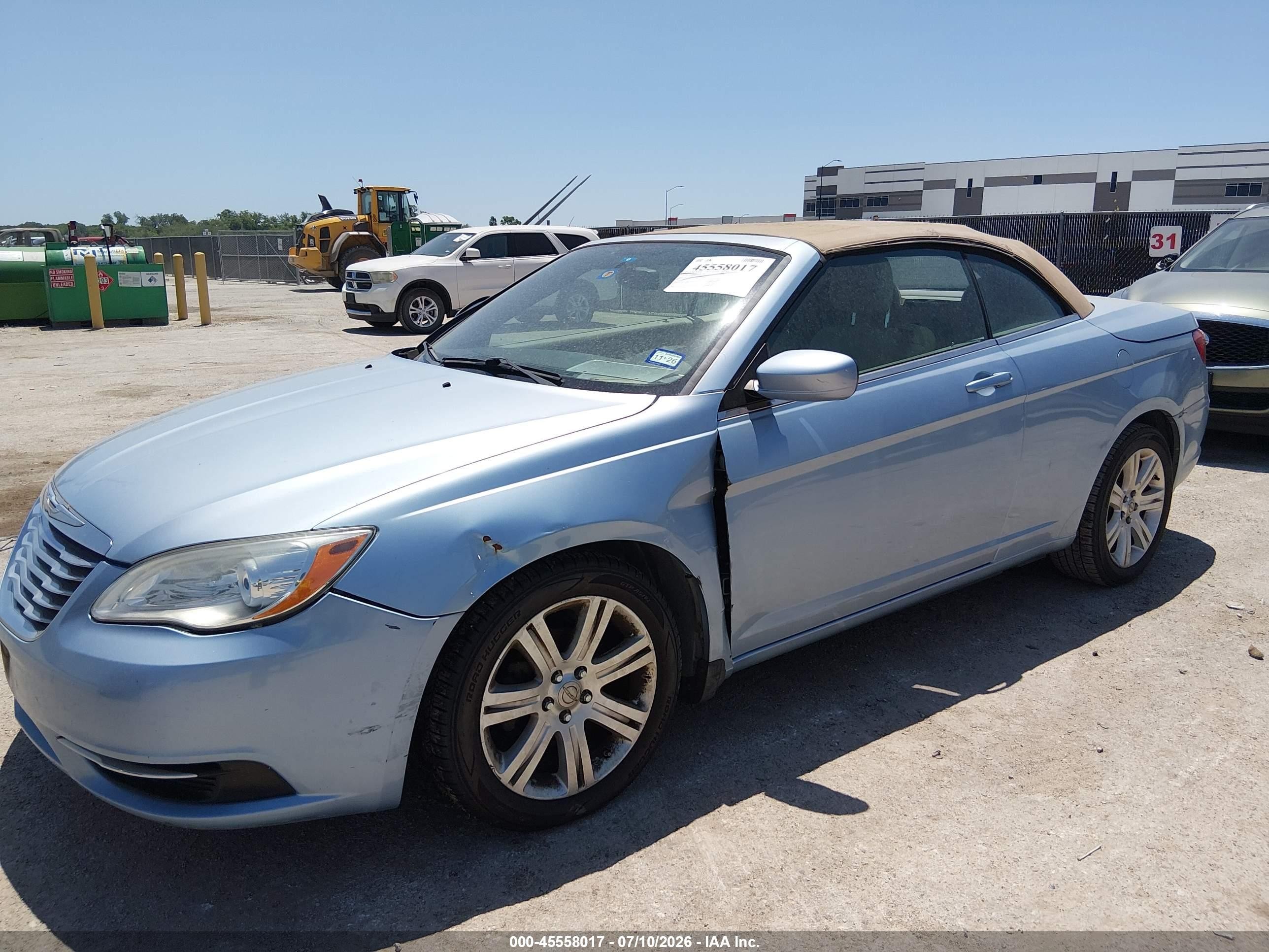 2012 Chrysler 200 Touring Blue vin: 1C3BCBEB0CN283338