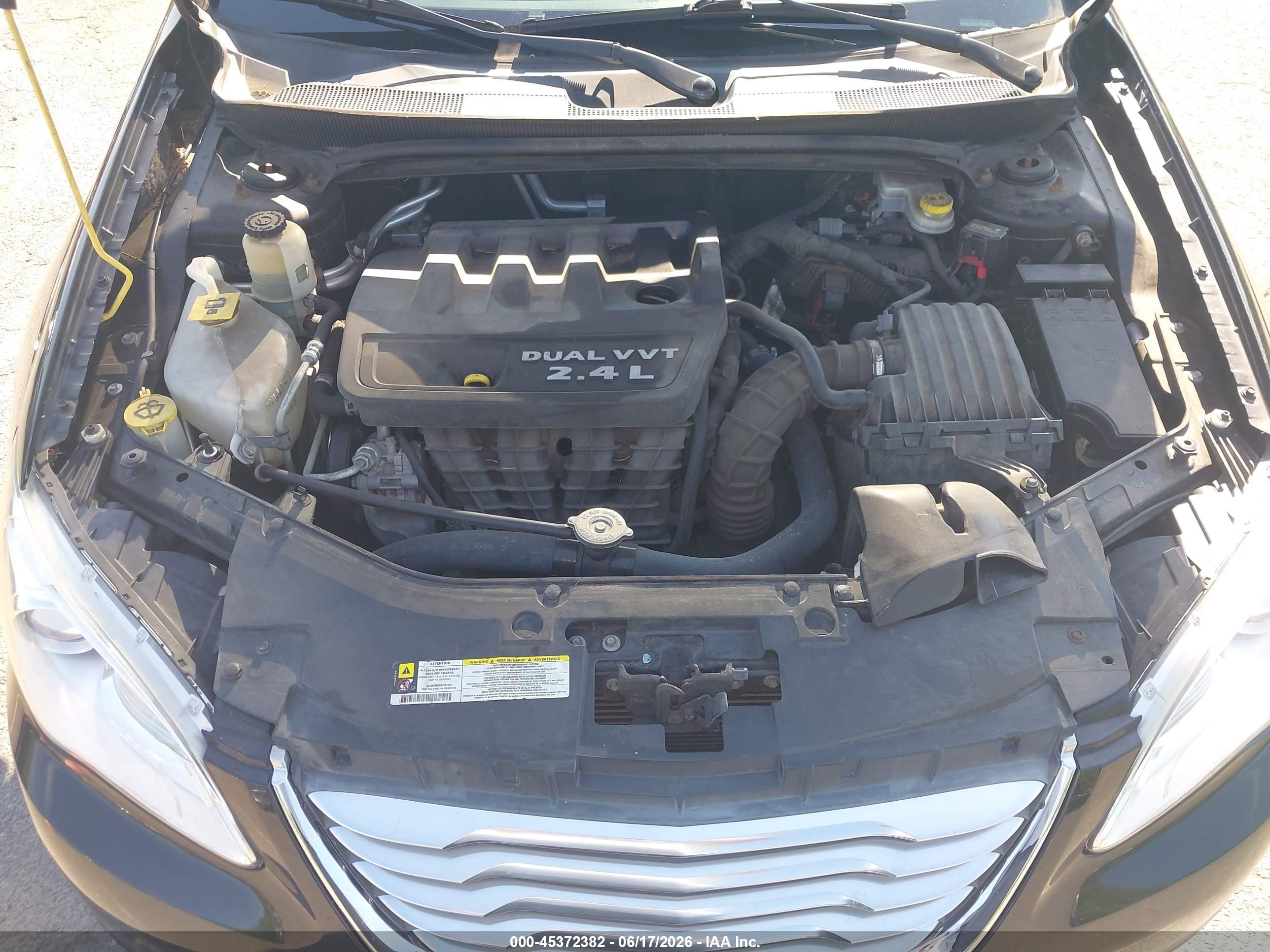 2013 Chrysler 200 Touring Black vin: 1C3BCBEB0DN676841