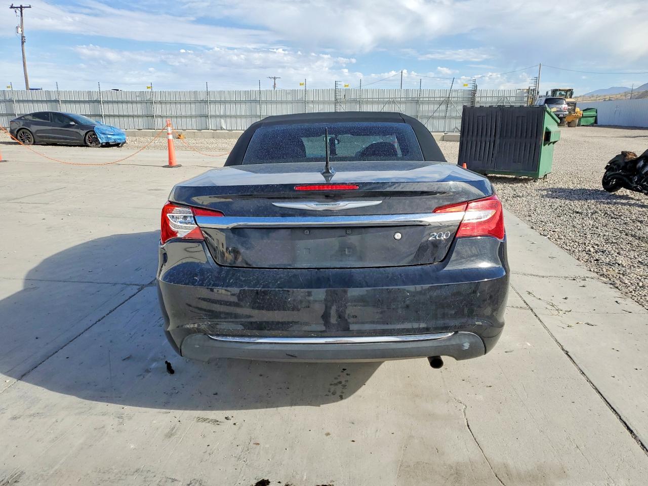 2013 Chrysler 200 Touring Черный vin: 1C3BCBEB4DN531687