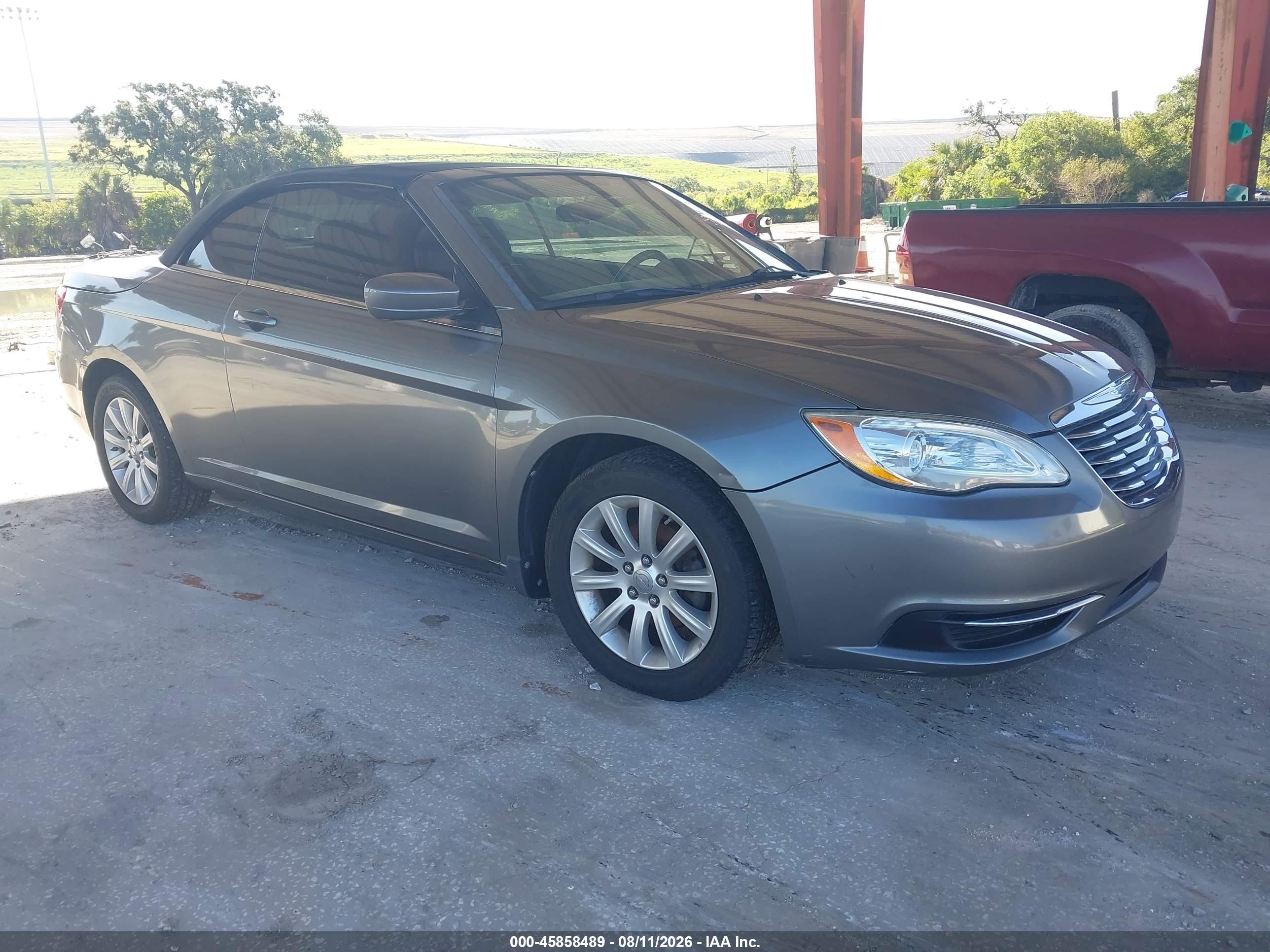 2012 Chrysler 200 Touring Gray vin: 1C3BCBEB5CN115954