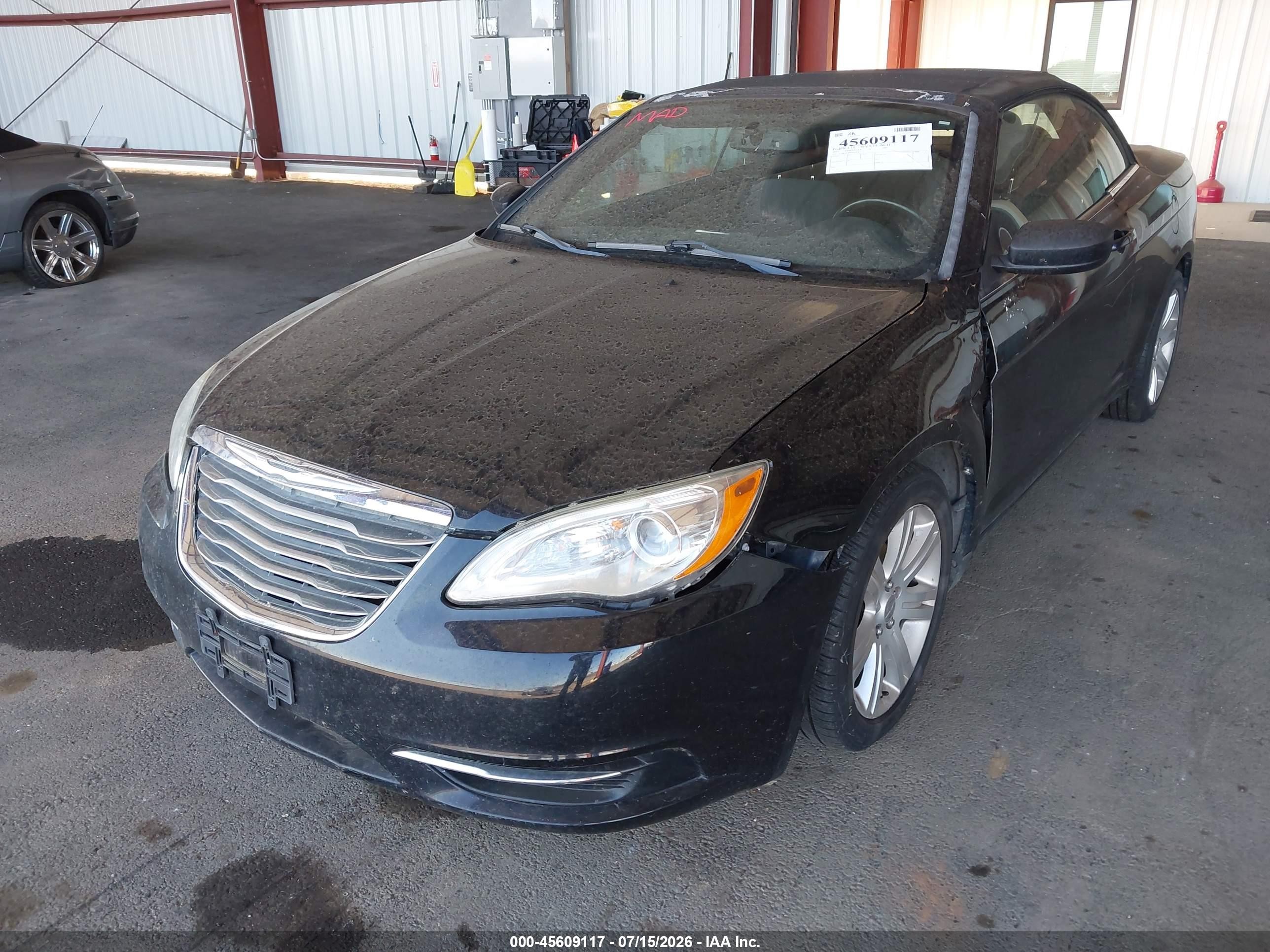 2013 Chrysler 200 Touring Black vin: 1C3BCBEB9DN676367