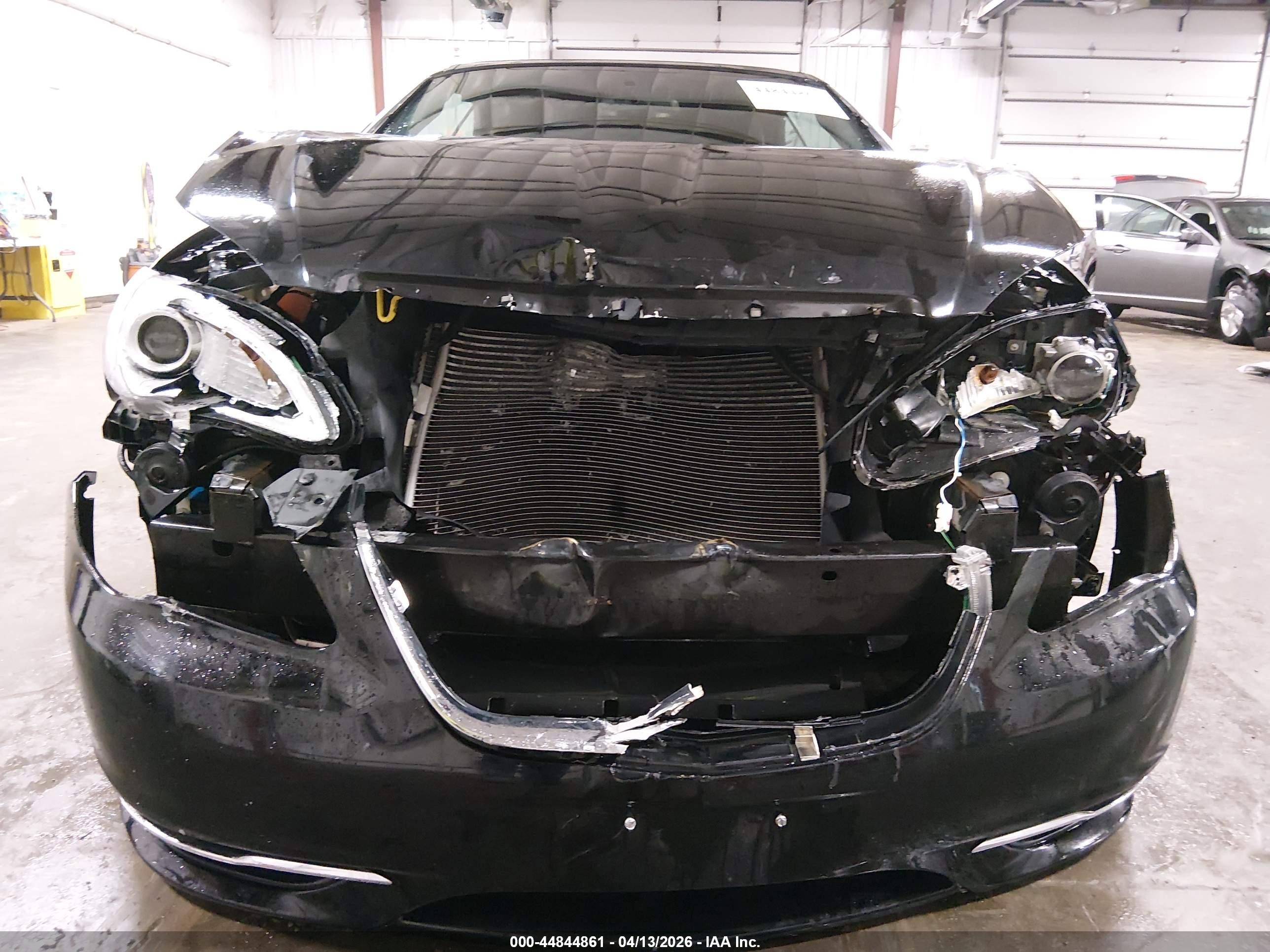 2014 Chrysler 200 Touring Black vin: 1C3BCBEBXEN158236