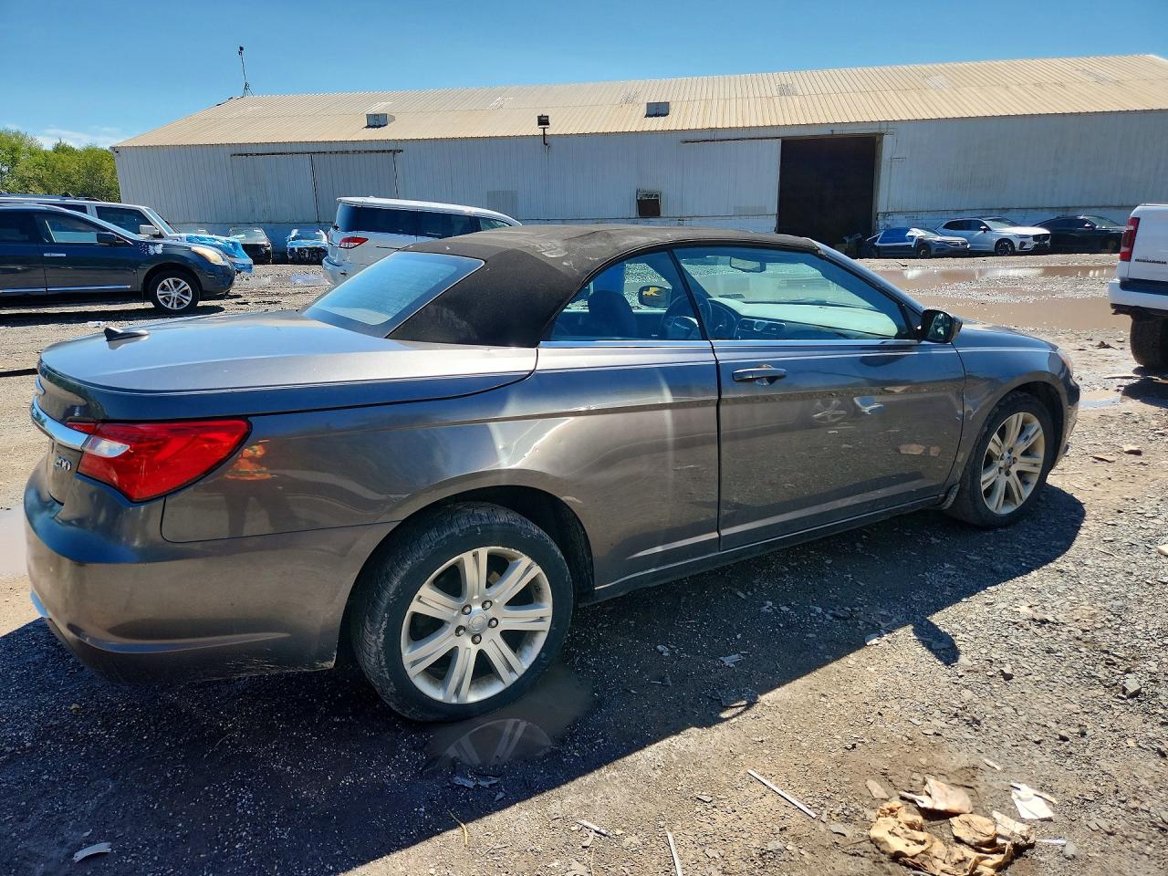 2014 Chrysler 200 Touring Gray vin: 1C3BCBEG1EN163952
