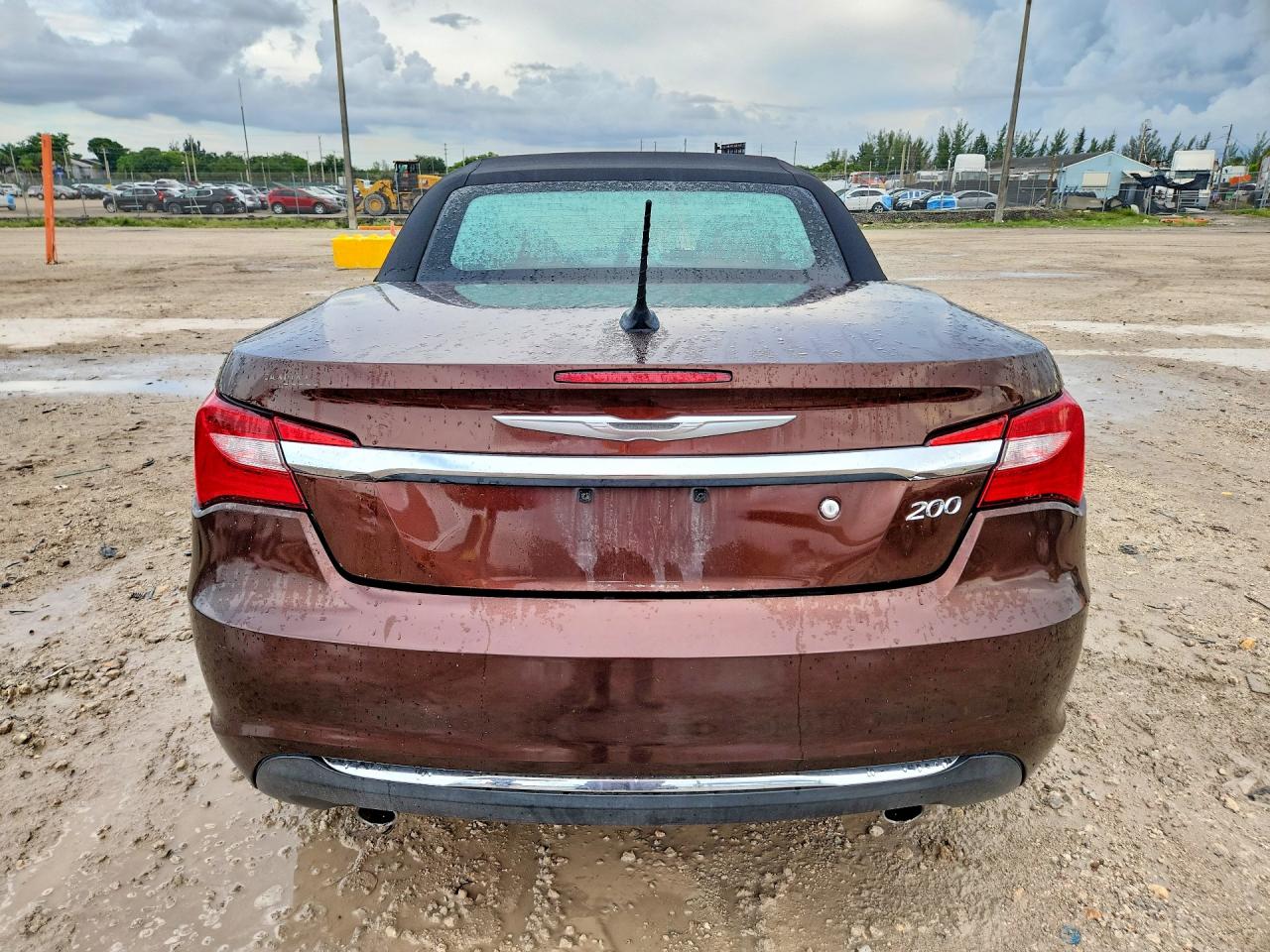 2013 Chrysler 200 Touring Brown vin: 1C3BCBEG9DN623518