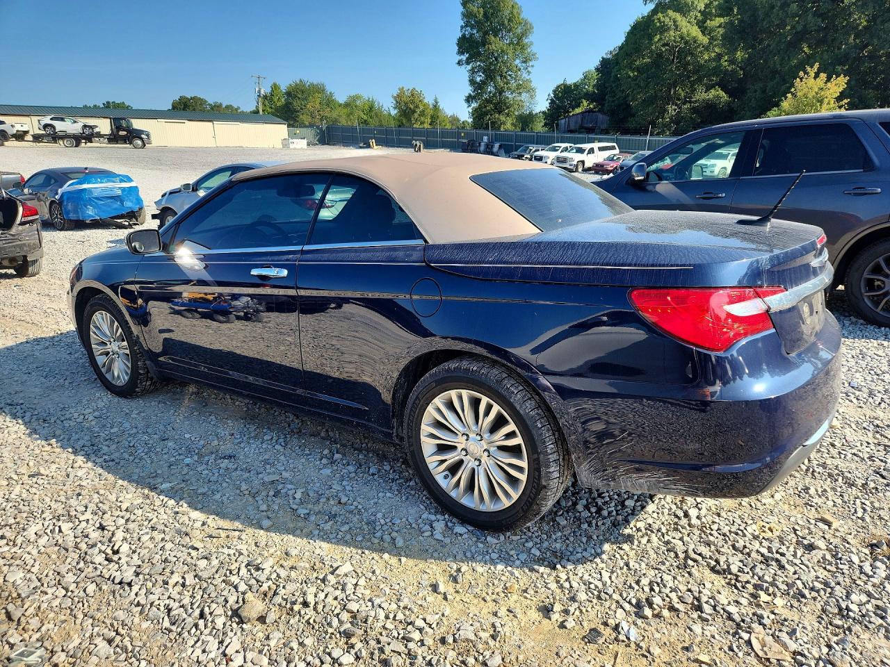 2014 Chrysler 200 Blue vin: 1C3BCBFG8EN134978