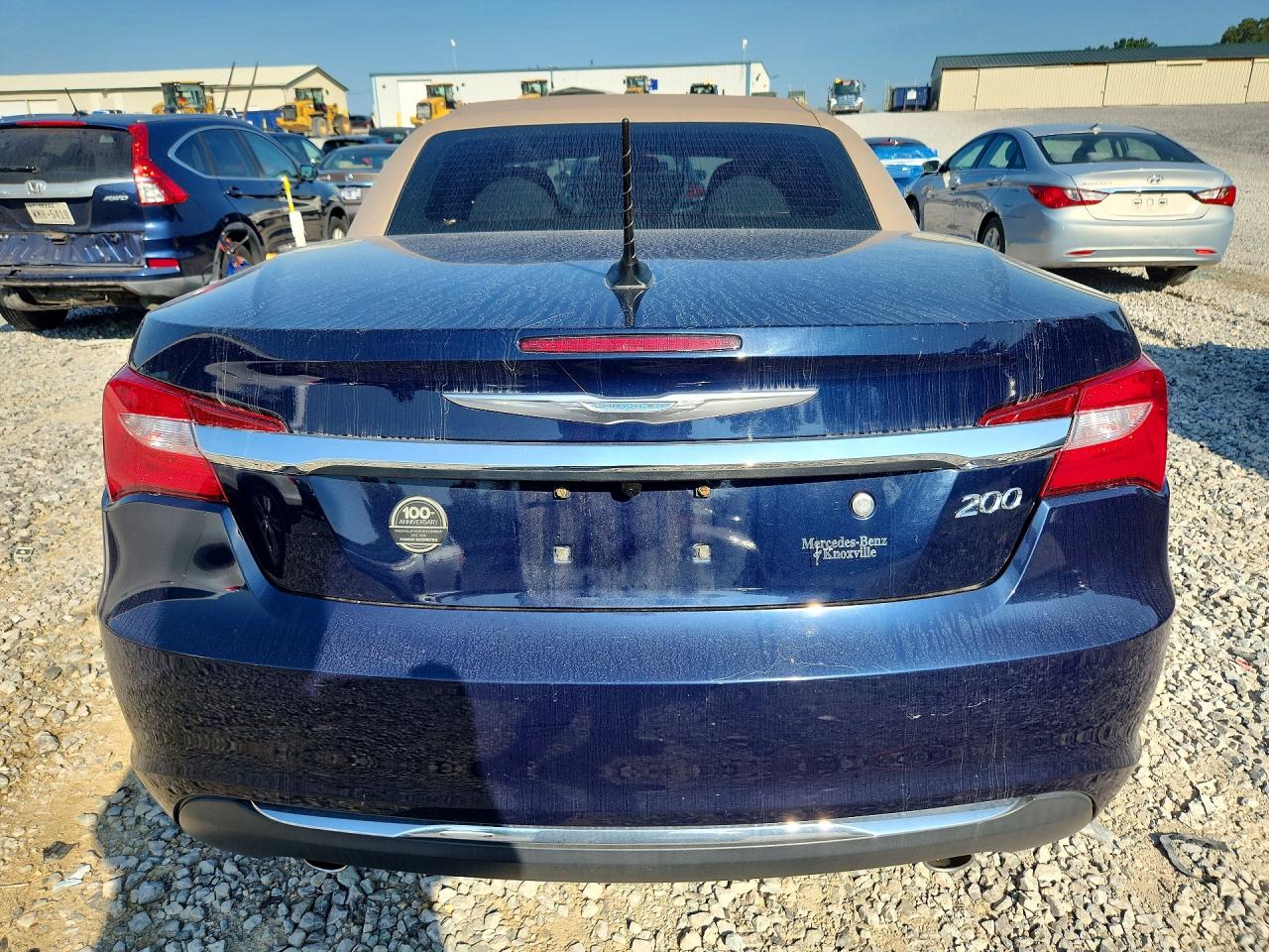 2014 Chrysler 200 Blue vin: 1C3BCBFG8EN134978
