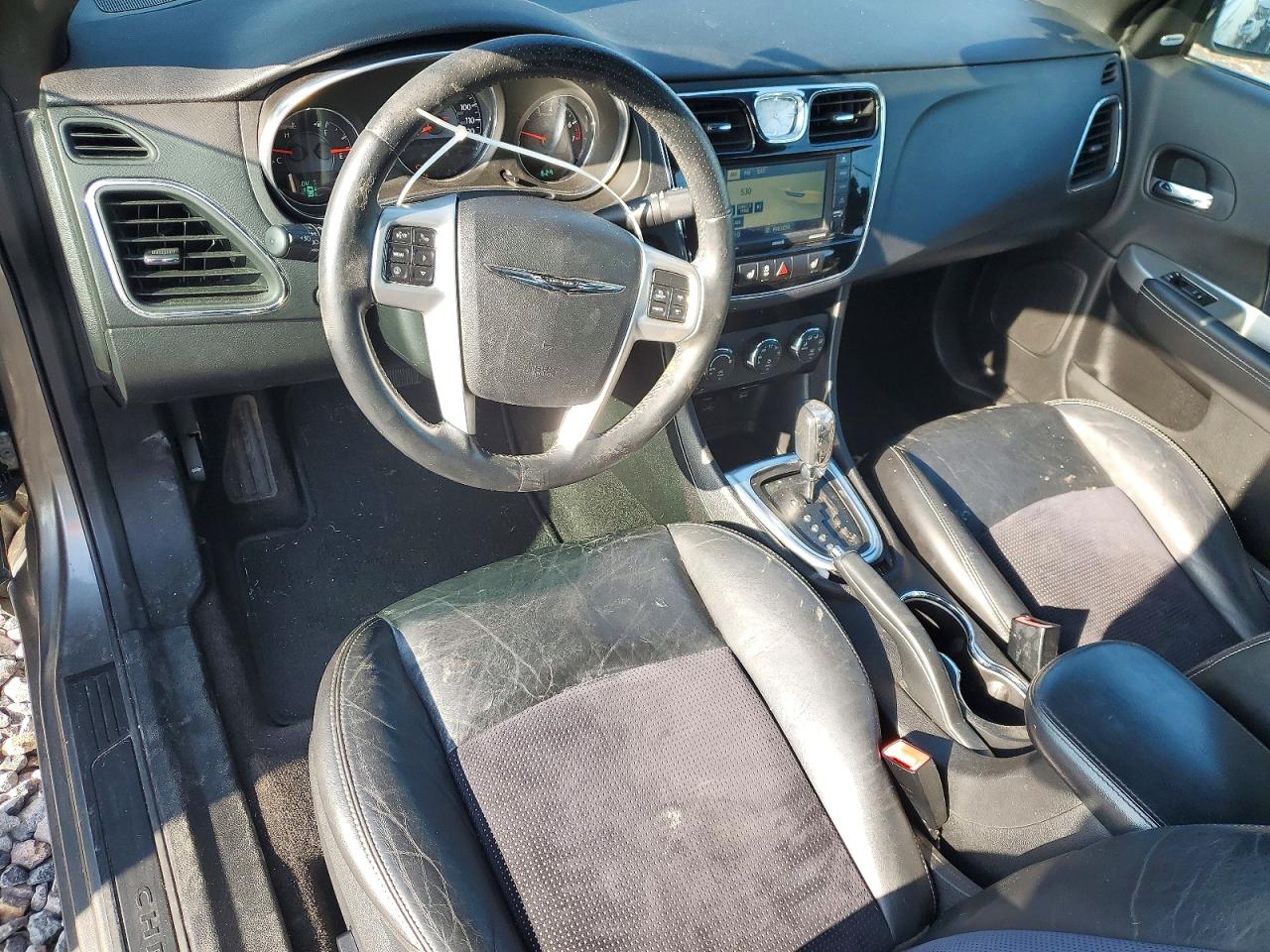 2012 Chrysler 200 S Gray vin: 1C3BCBGG3CN321914