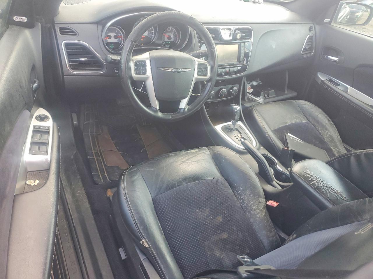 2013 Chrysler 200 S Black vin: 1C3BCBGG5DN676505