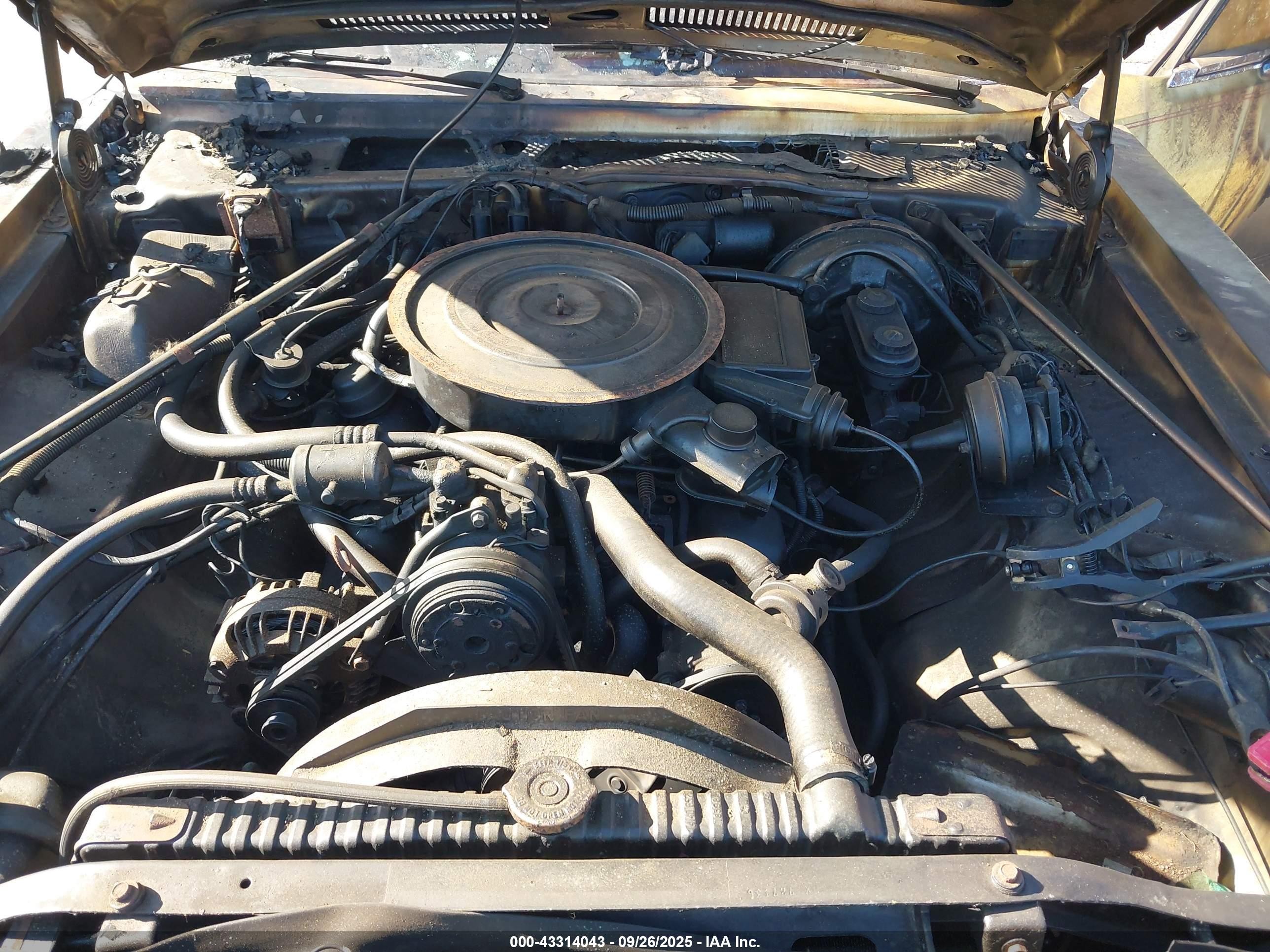 1987 Chrysler Fifth Avenue   Silver vin: 1C3BF66P1HX727136