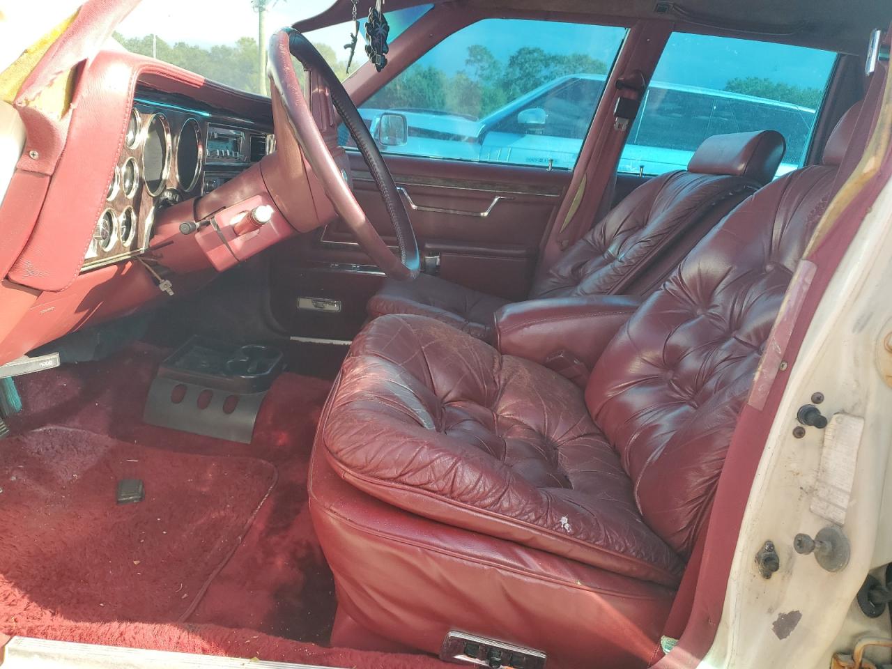 1986 Chrysler Fifth Avenue White vin: 1C3BF66P5GX521316