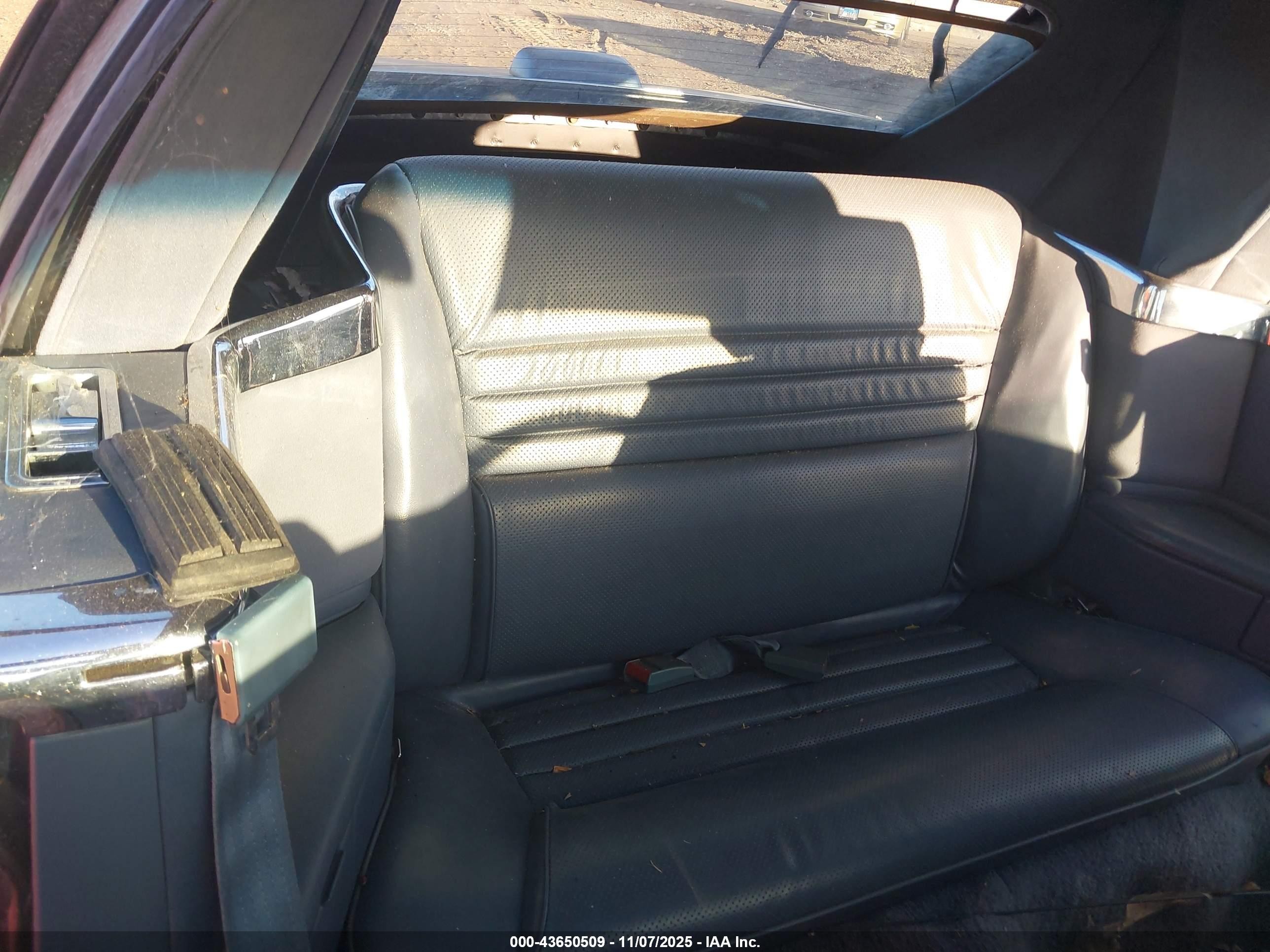 1987 Chrysler Lebaron Premium Синий vin: 1C3BJ55K6HG209506
