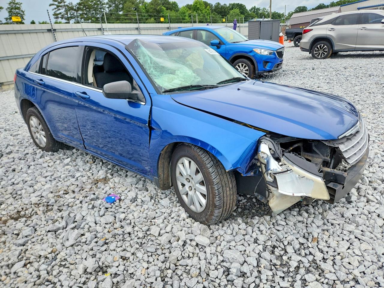 2010 Chrysler Sebring Touring Blue vin: 1C3CC4FB0AN120104