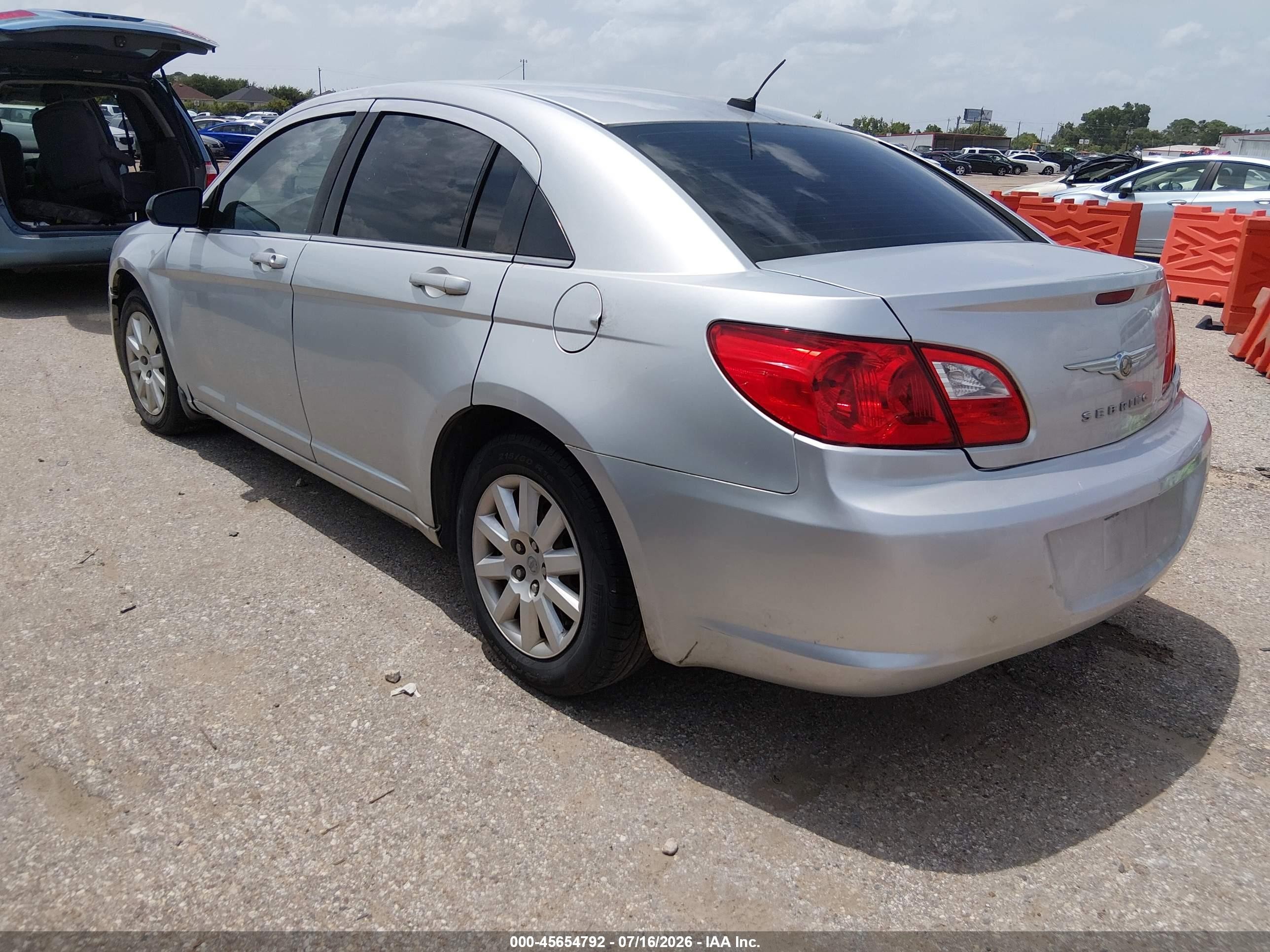 2010 Chrysler Sebring Touring Серебряный vin: 1C3CC4FB1AN183809