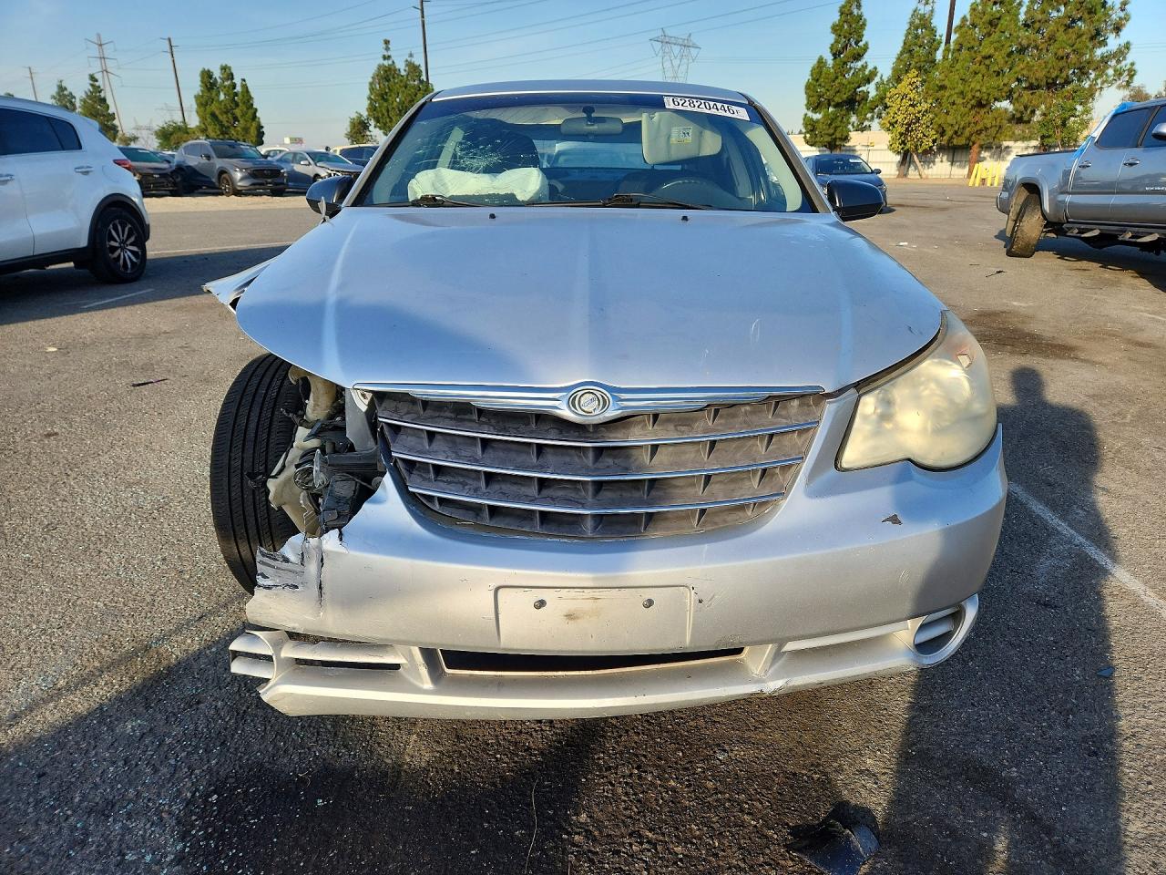2010 Chrysler Sebring Touring Silver vin: 1C3CC4FB4AN213630