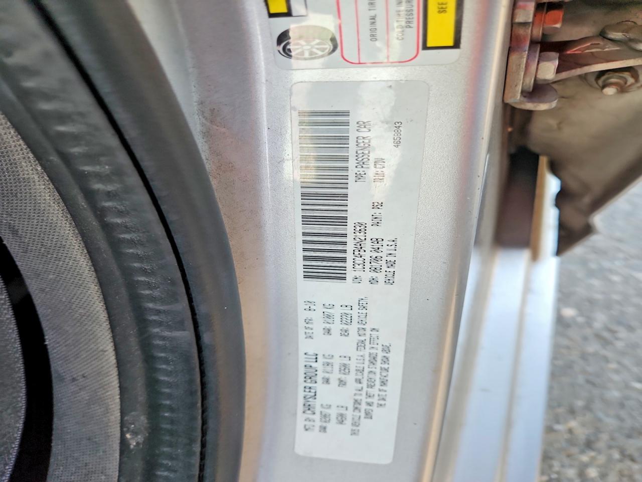 2010 Chrysler Sebring Touring Silver vin: 1C3CC4FB4AN213630