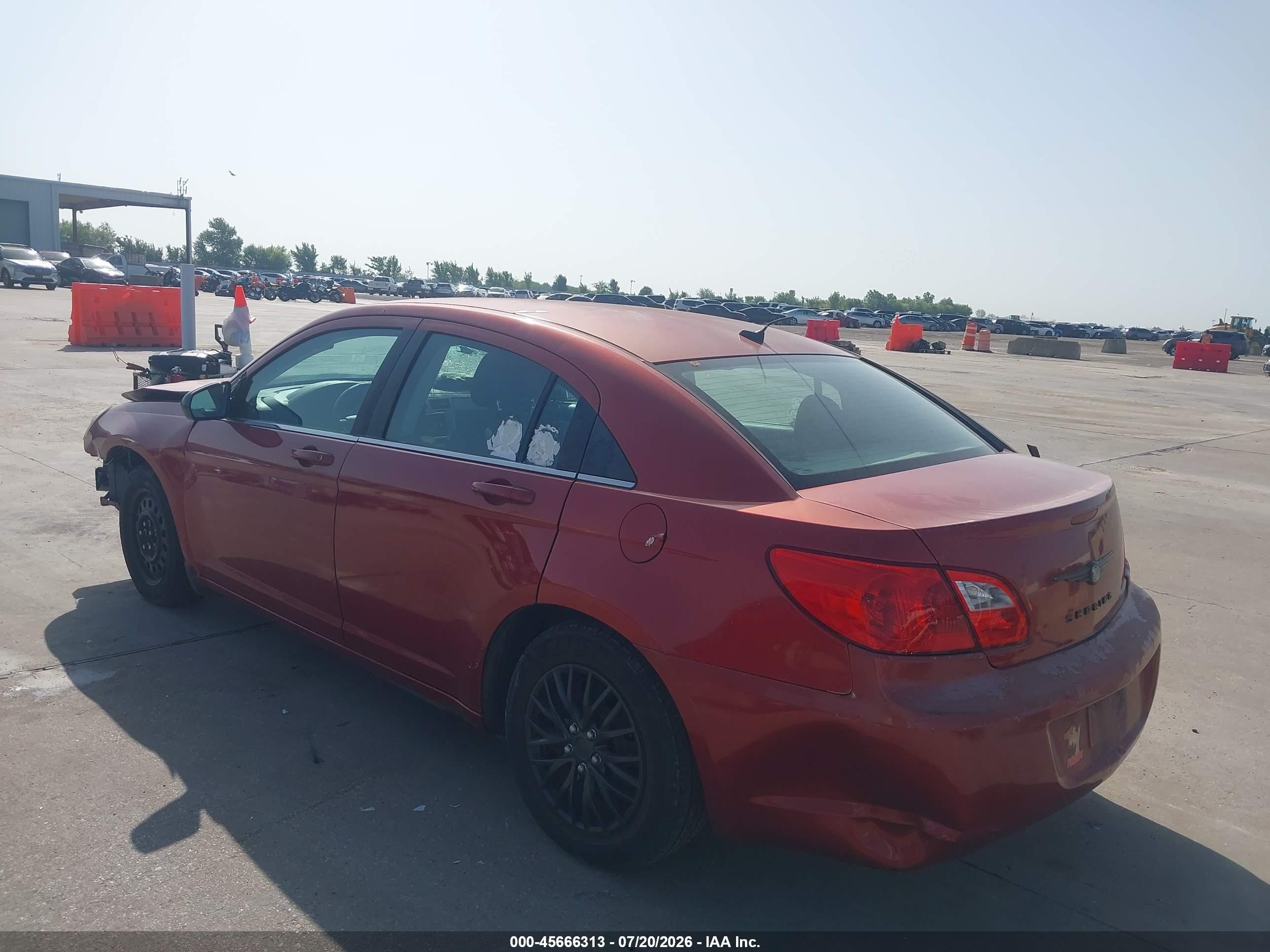 2010 Chrysler Sebring Touring Burgundy vin: 1C3CC4FB5AN207206